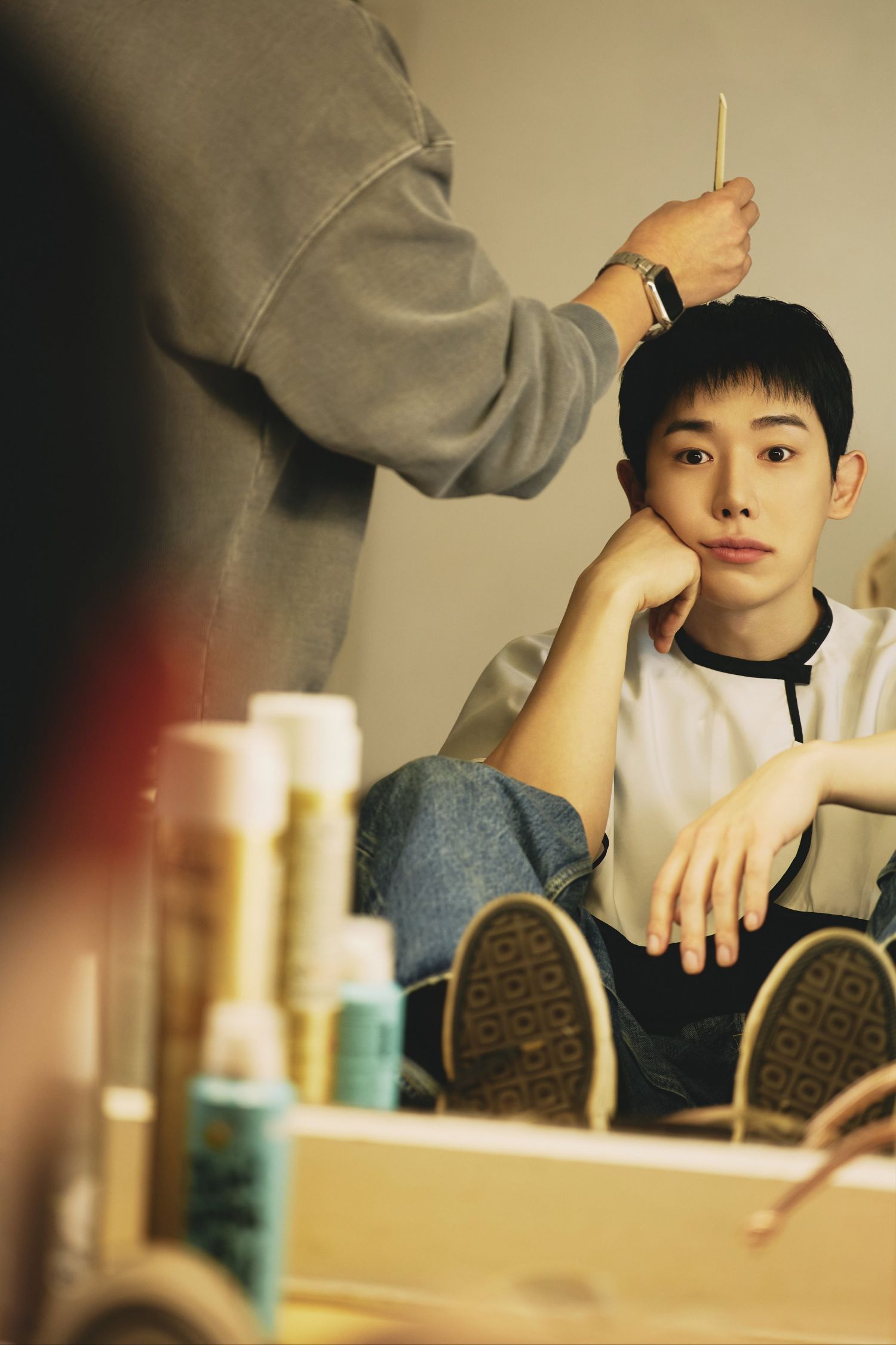 Behind-the-scenes cut of Wonho