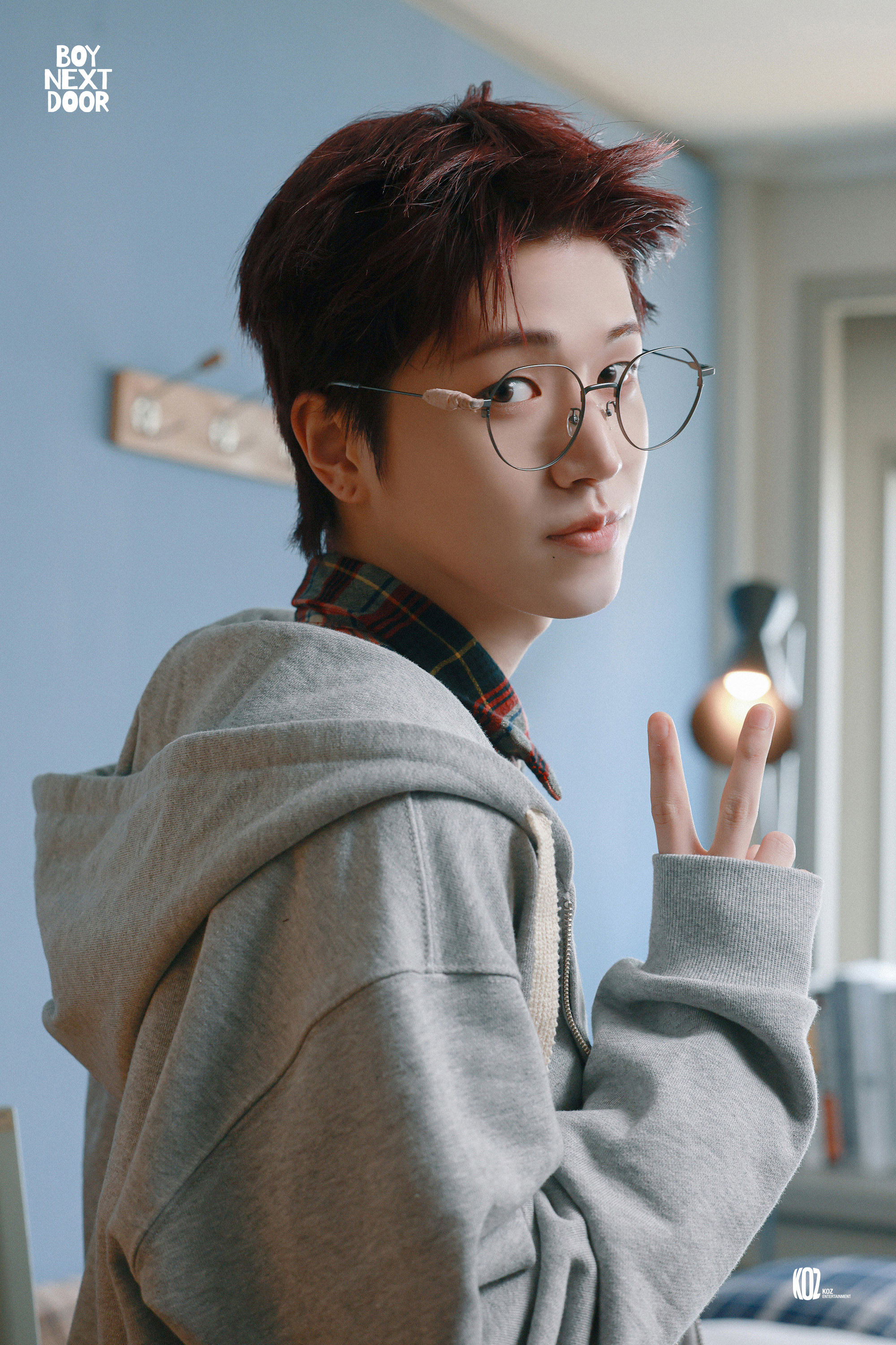 Recent activity shot of Riwoo (BOYNEXTDOOR)