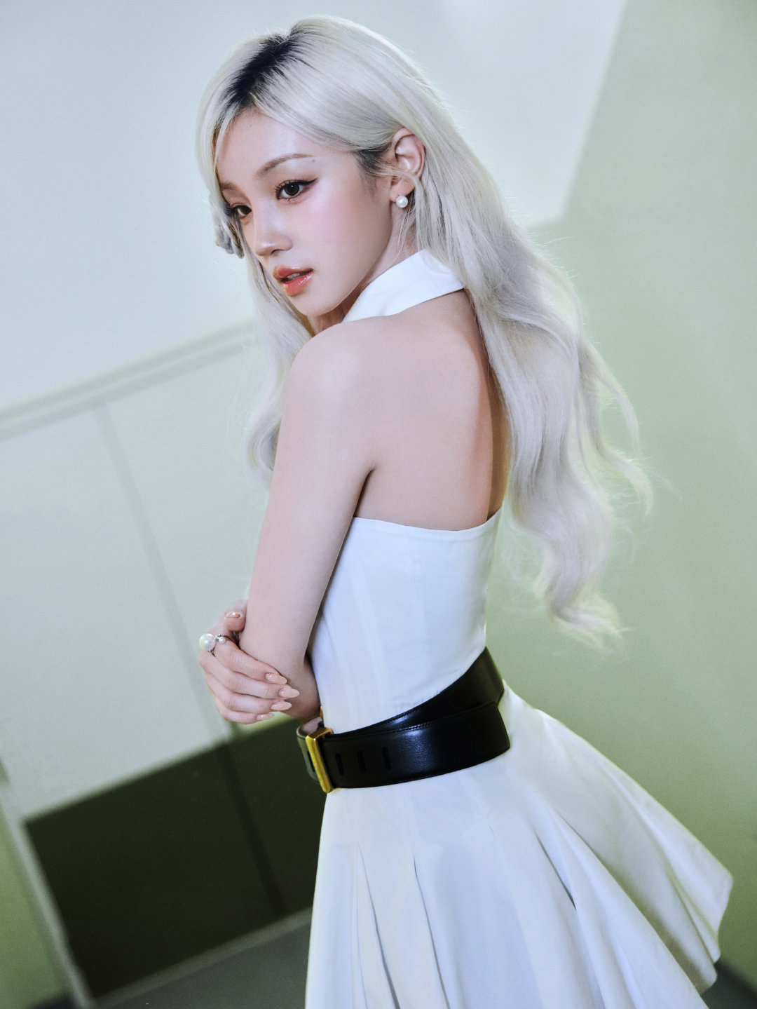 A moment captured by Yuqi (i-dle)'s fan