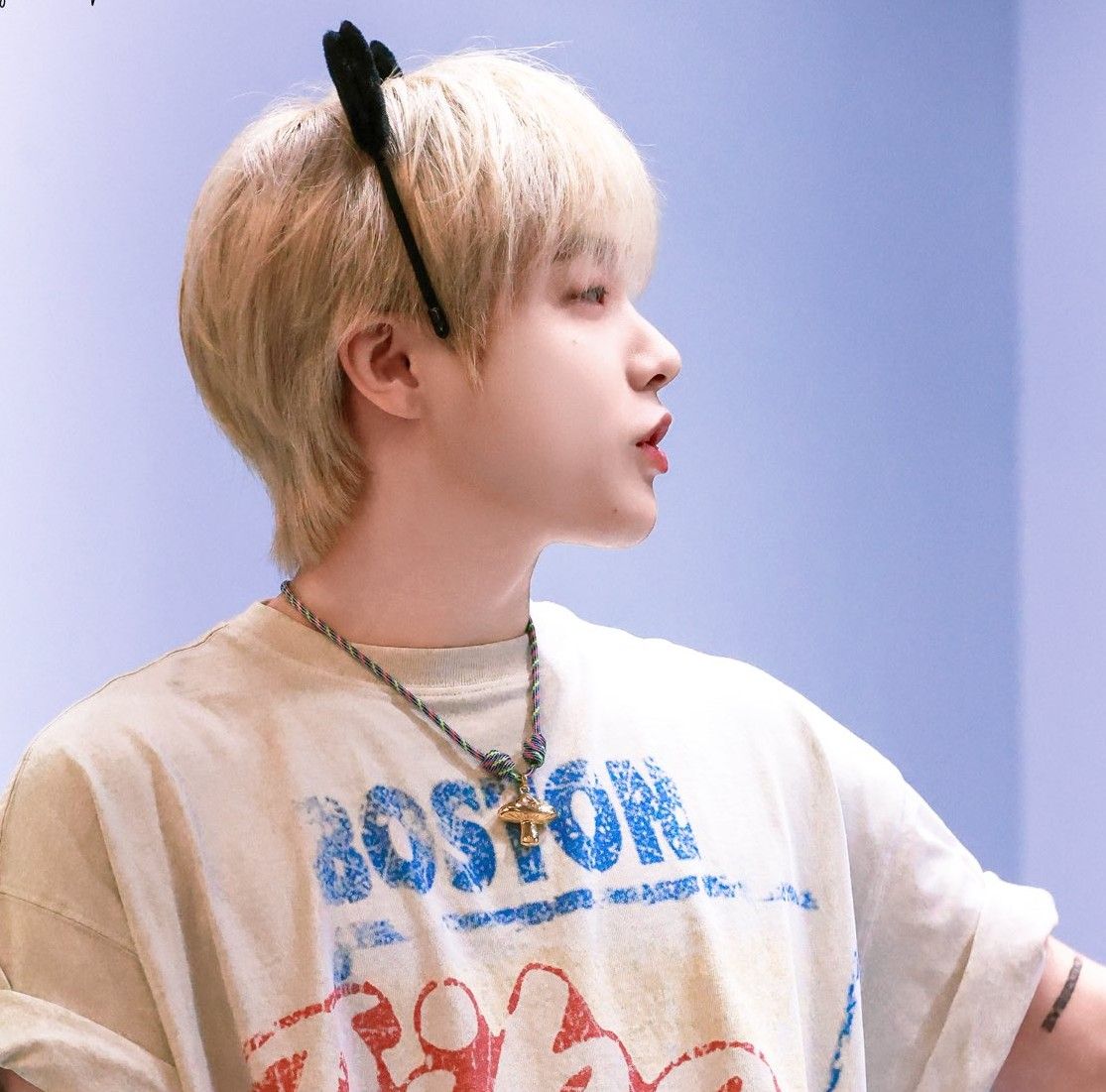 A moment captured by JAY (iKON)'s fan