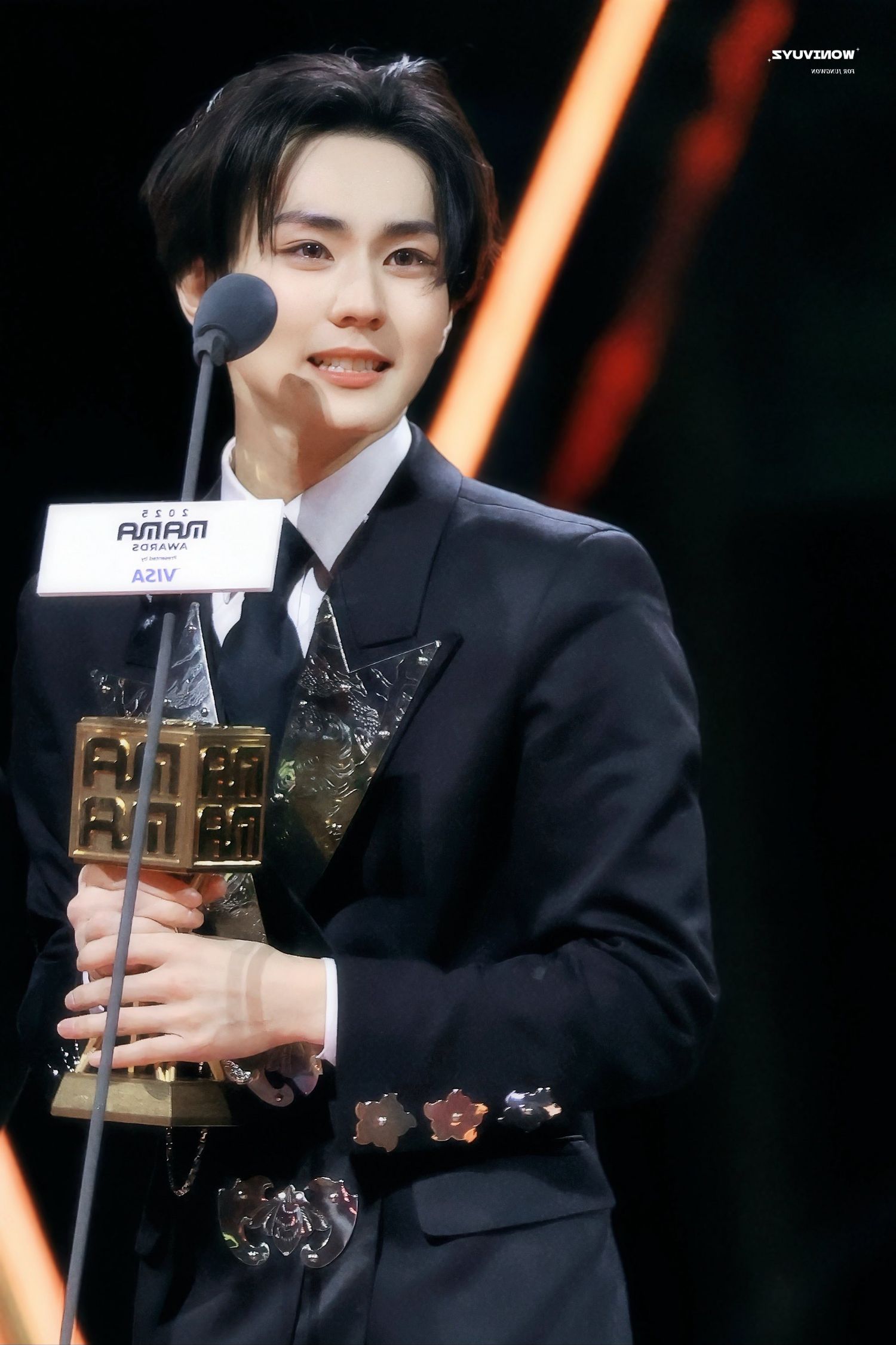 Recent activity shot of Jungwon (ENHYPEN)