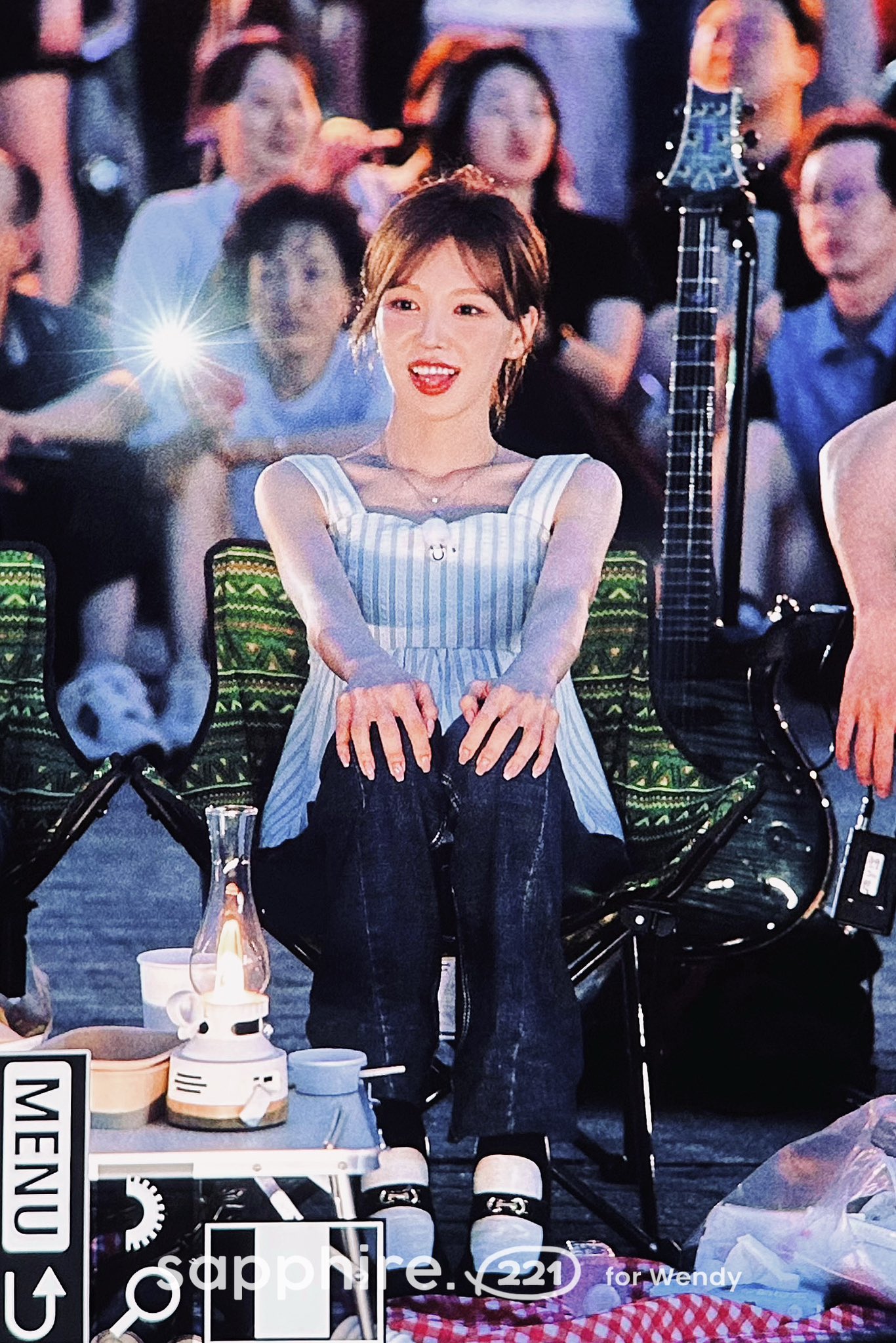 Behind-the-scenes cut of Wendy (Red Velvet)