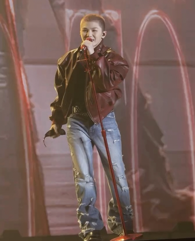 Recent activity shot of Woozi (SEVENTEEN)