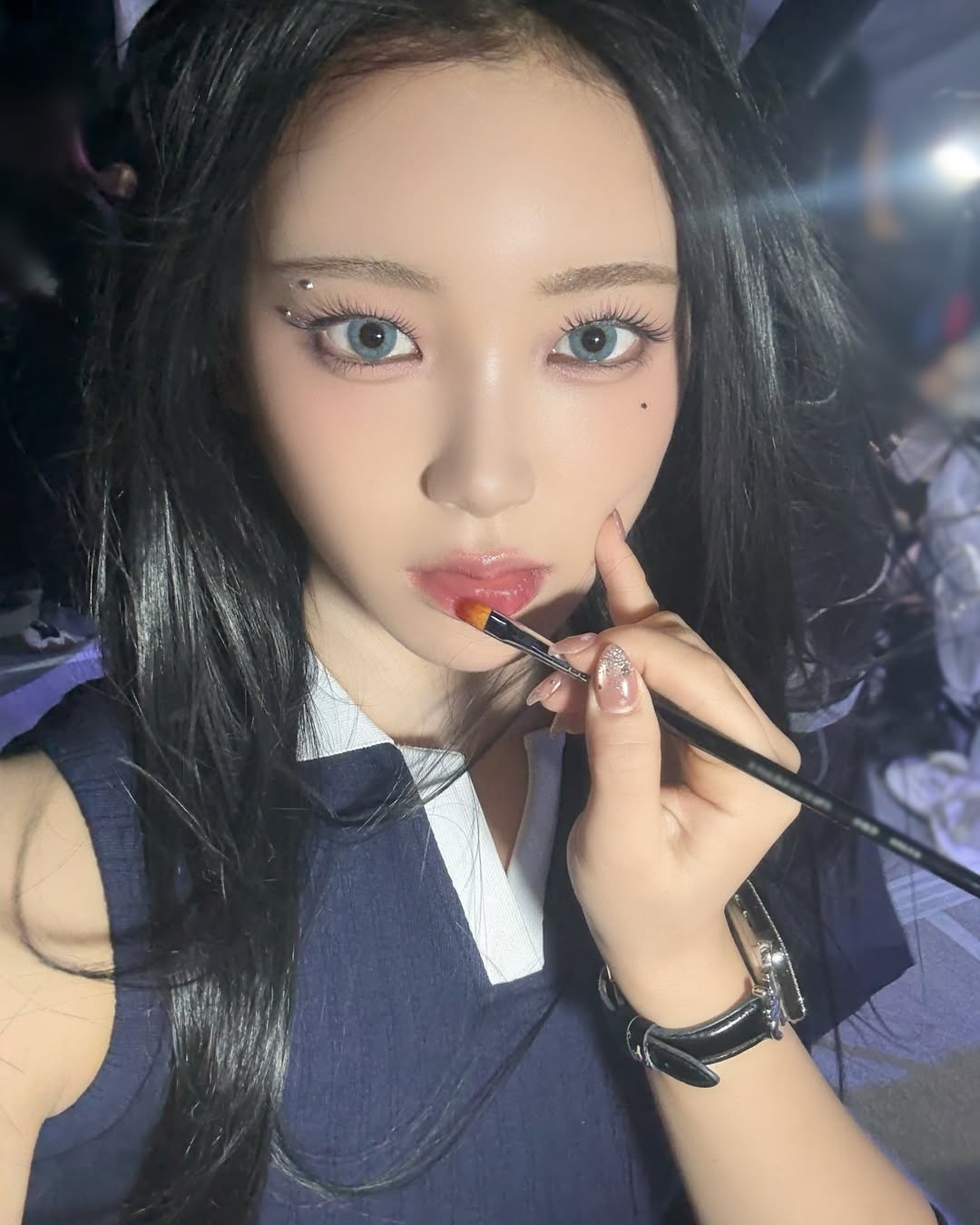 A moment captured by Sakurai Miu (ME:I)'s fan