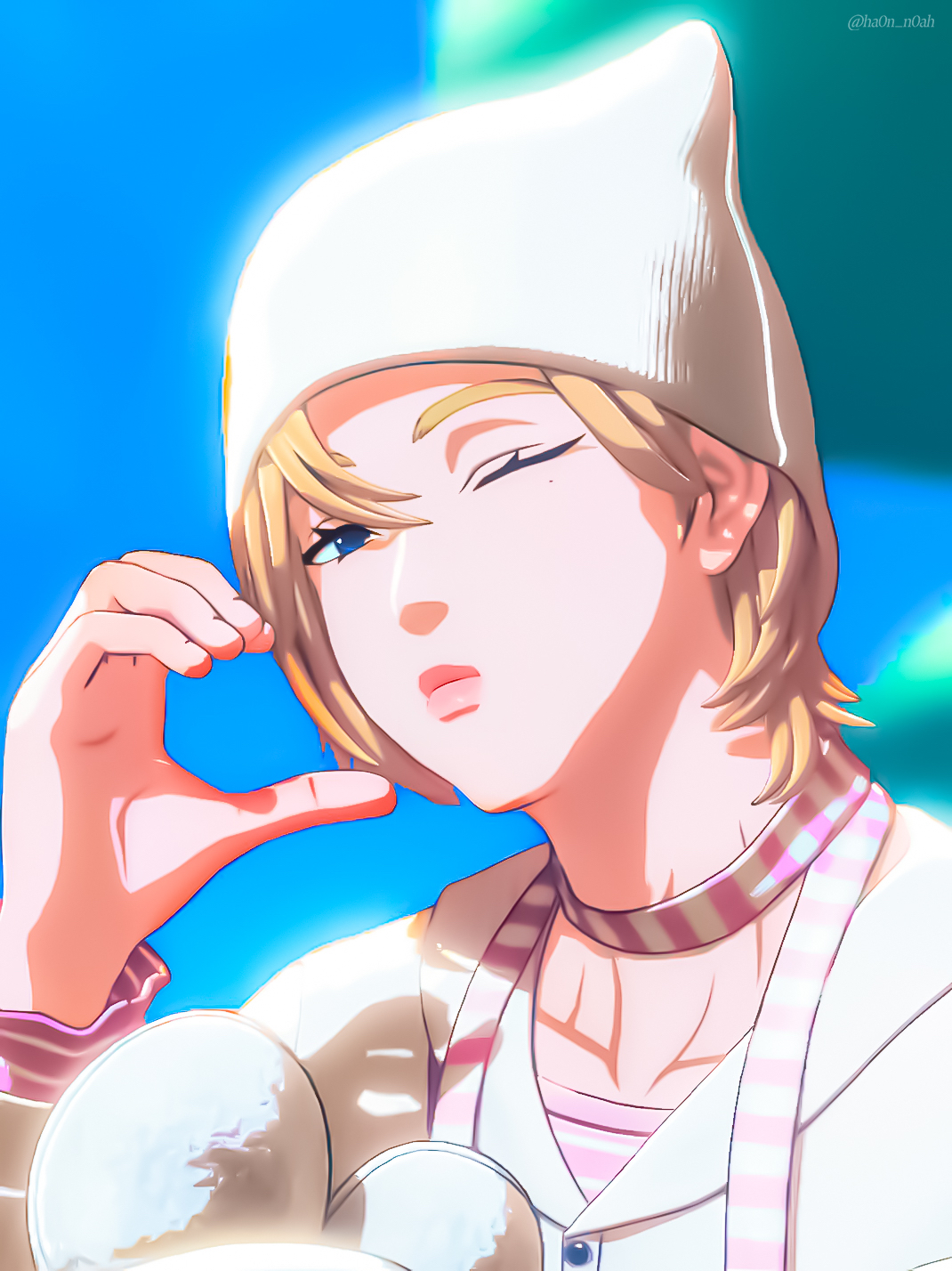 Recent activity shot of Noah (PLAVE)