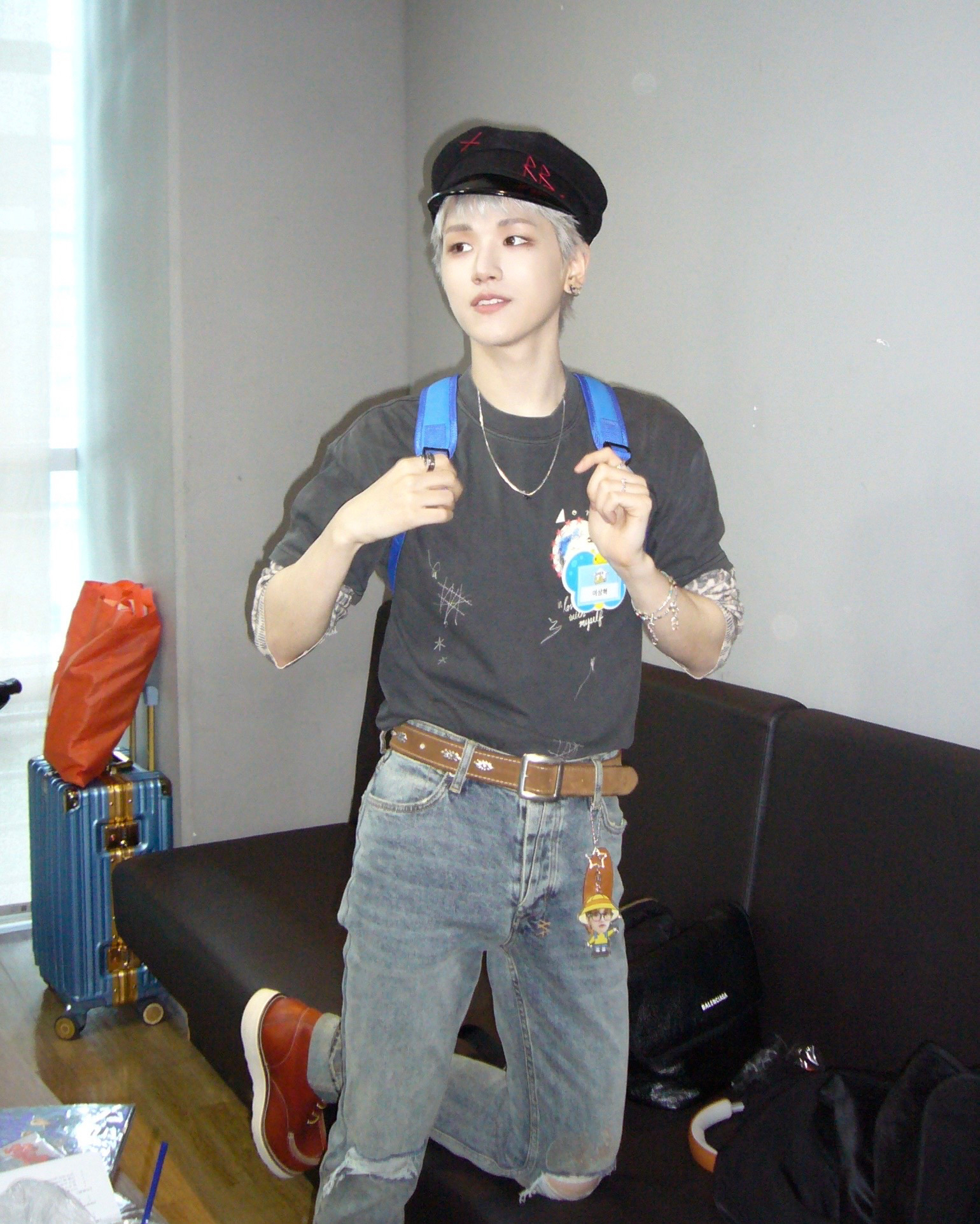 A moment captured by Riwoo (BOYNEXTDOOR)'s fan