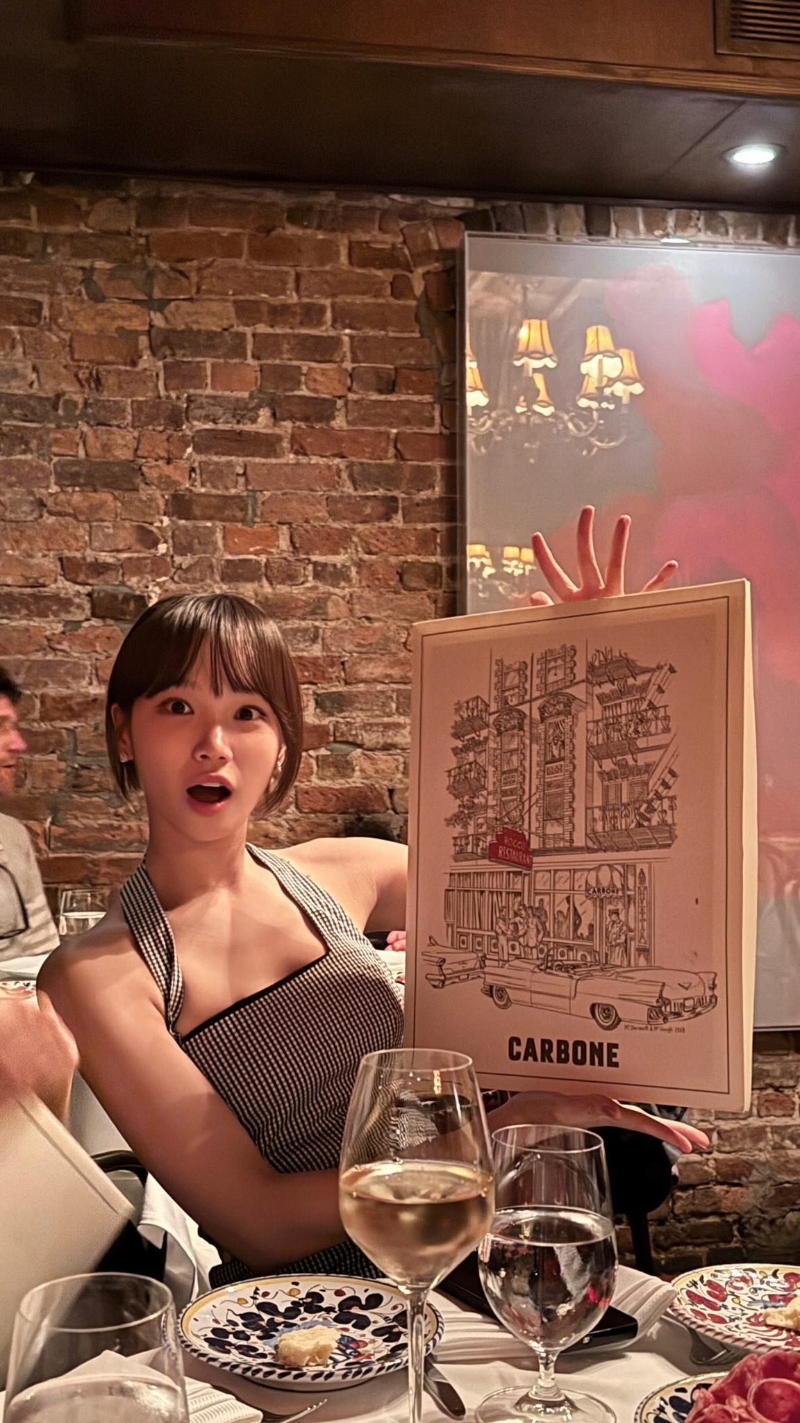 Recent activity shot of Kim Chaewon (LE SSERAFIM)