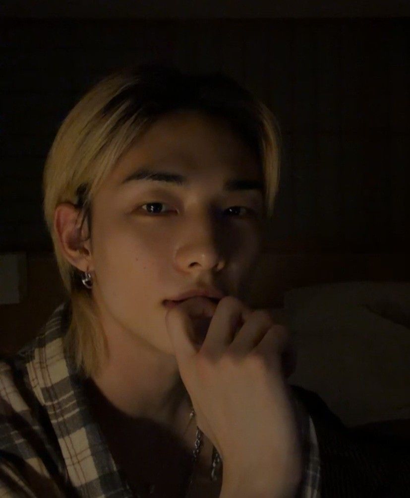 Recent activity shot of Hyunjin (Stray Kids)