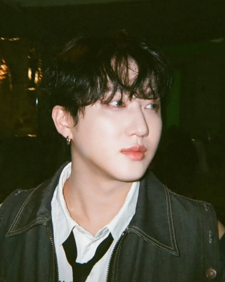 Recent activity shot of Changbin (Stray Kids)