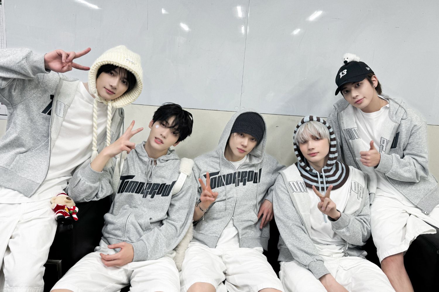 A moment captured by TOMORROW X TOGETHER's fan