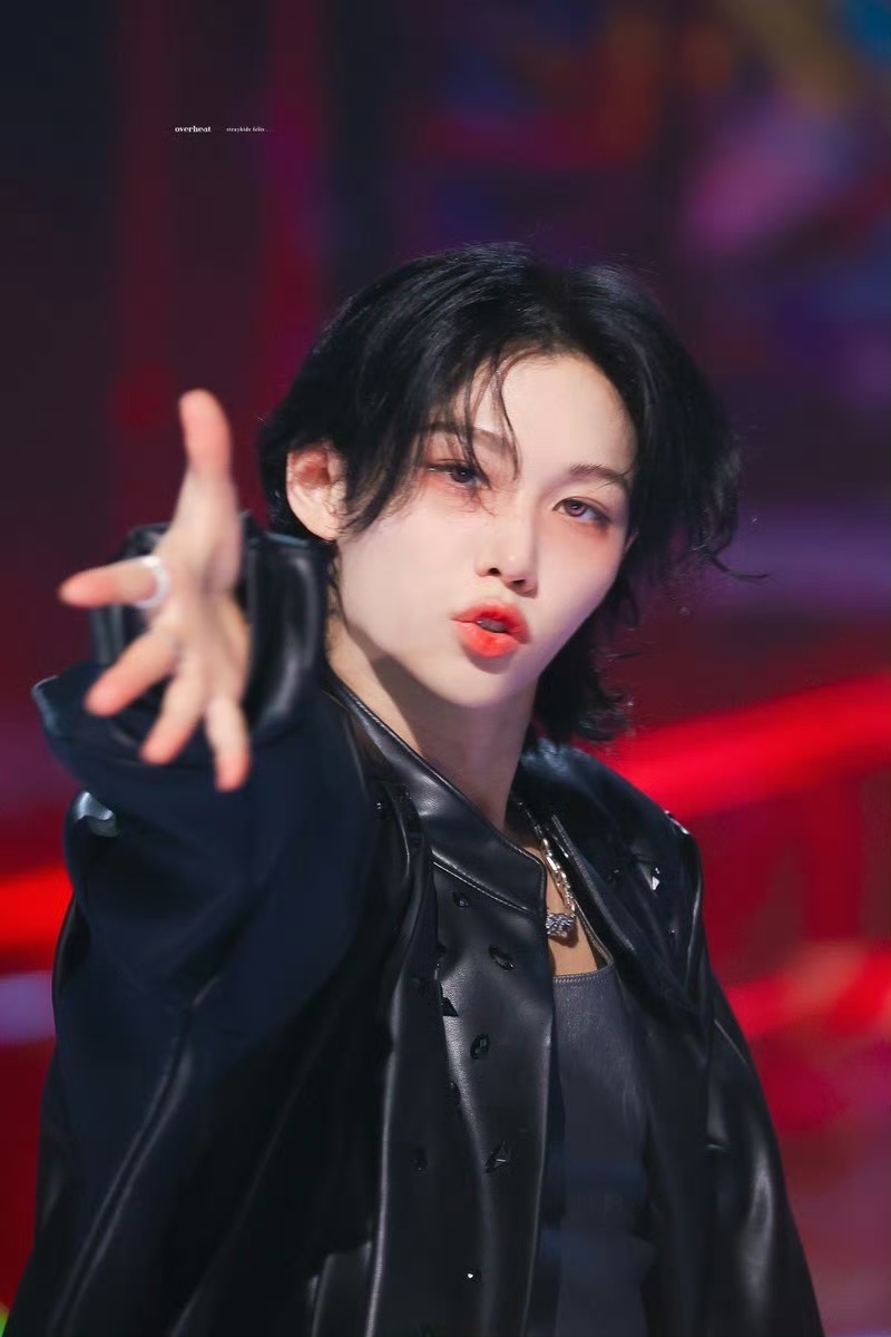 Recent activity shot of Felix (Stray Kids)