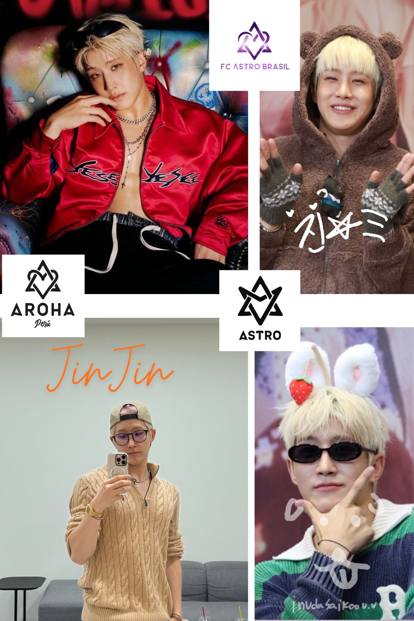 Recent activity shot of Jinjin (ASTRO)