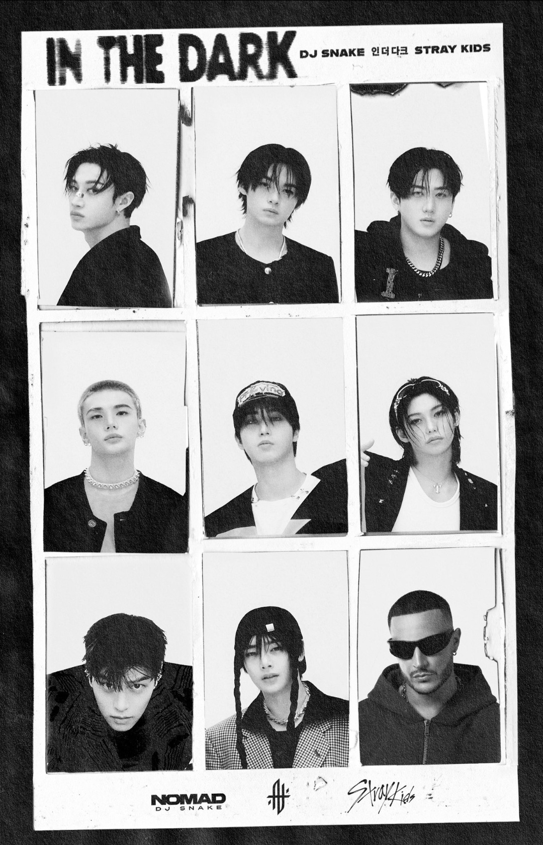 A moment captured by Stray Kids's fan