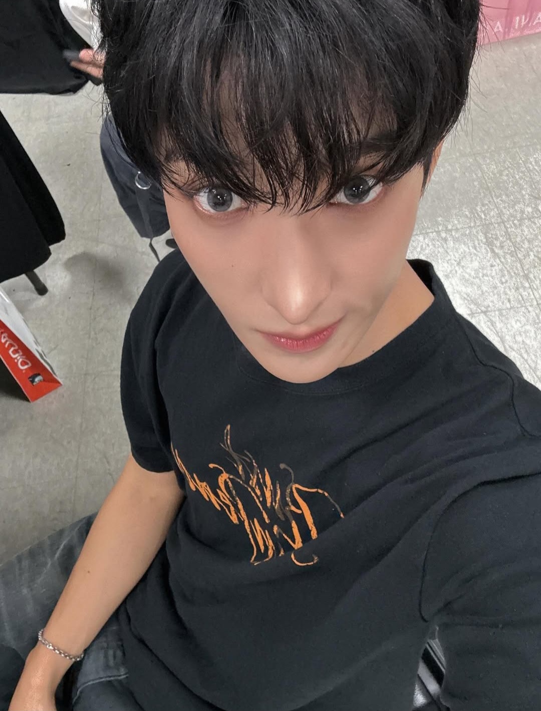A moment captured by DK (SEVENTEEN)'s fan