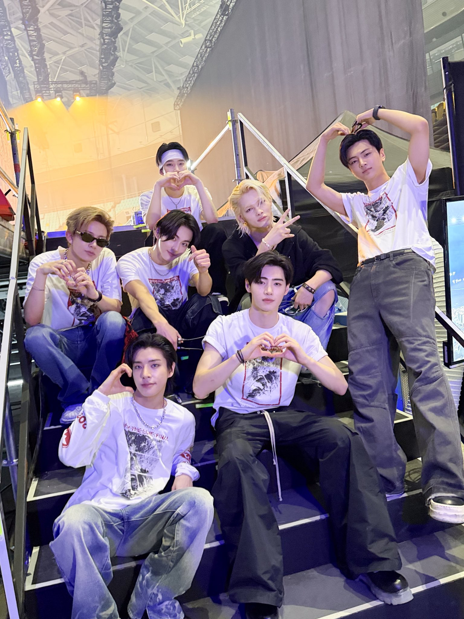 Recent activity shot of ENHYPEN