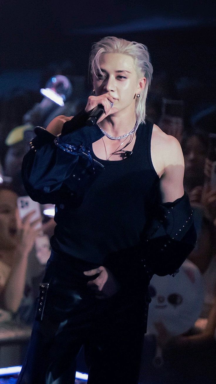 Recent activity shot of Bang Chan (Stray Kids)