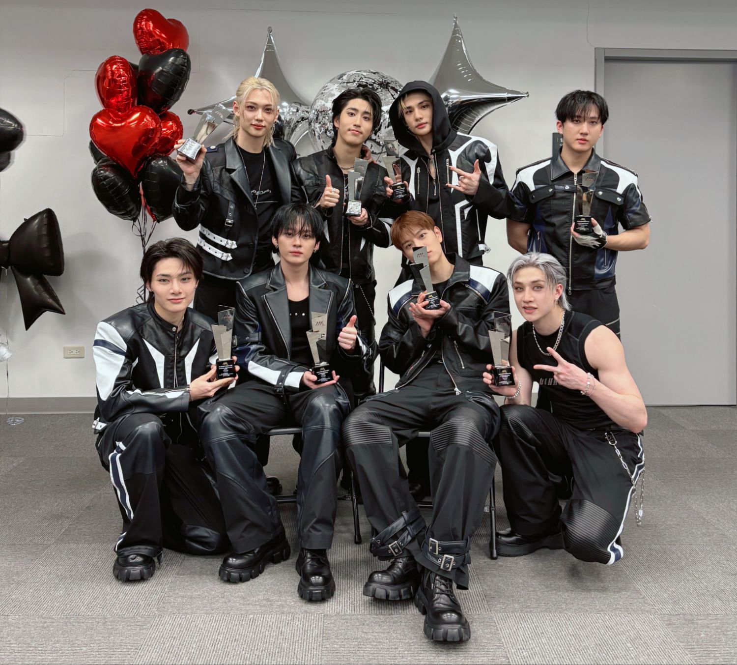 A moment captured by I.N (Stray Kids)'s fan