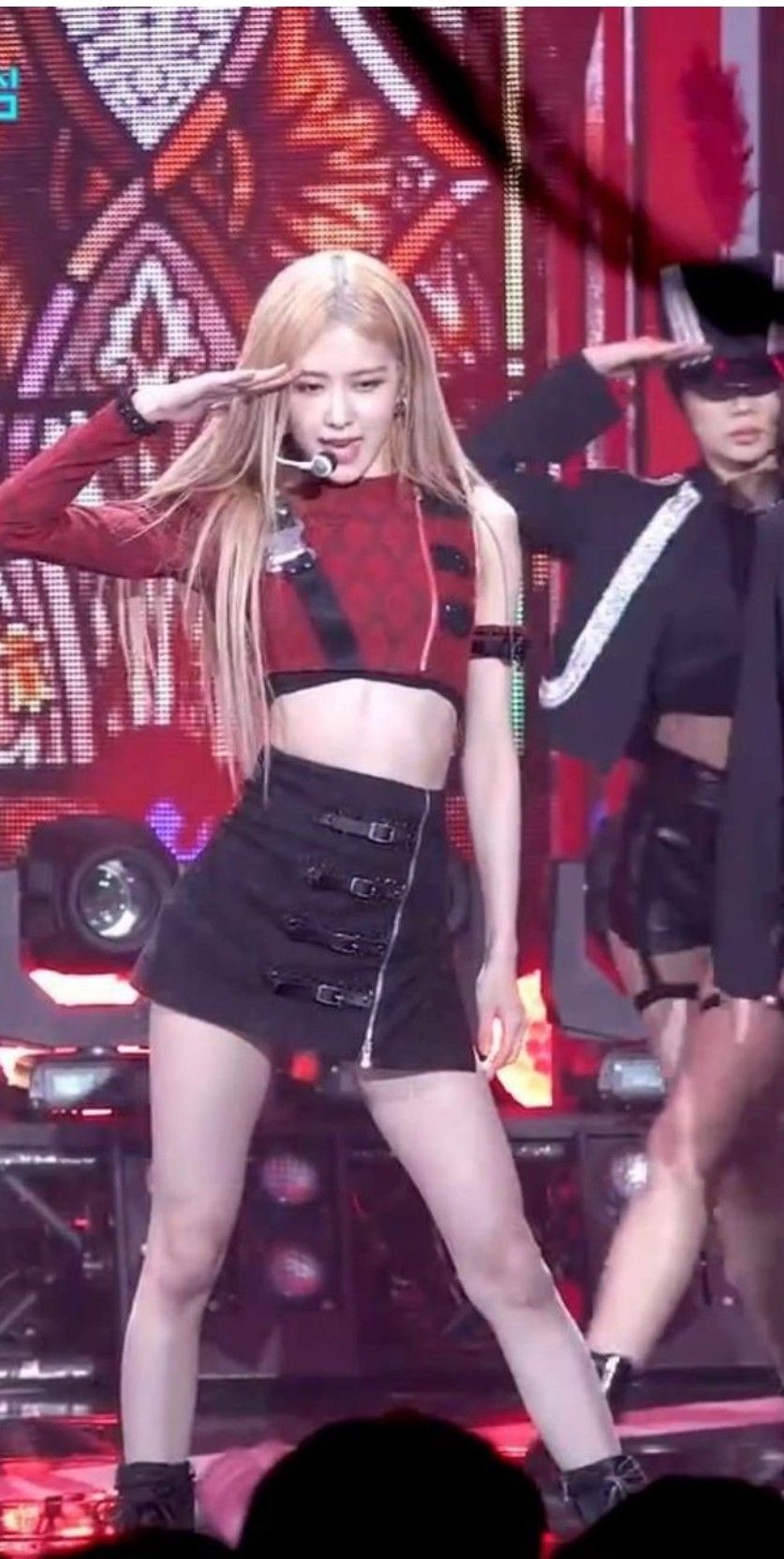 A moment captured by ROSÉ (BLACKPINK)'s fan