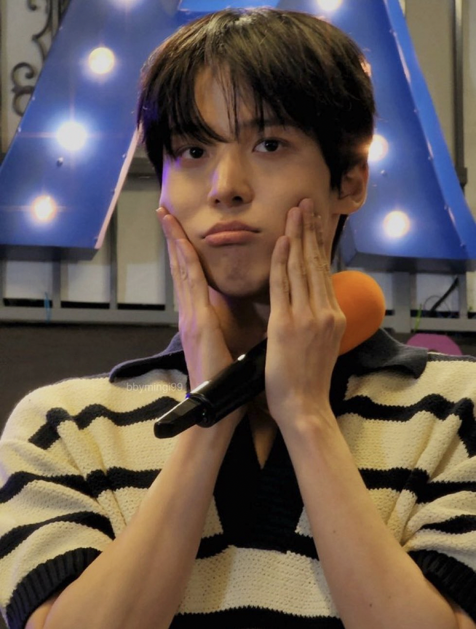 Recent activity shot of Yunho (ATEEZ)
