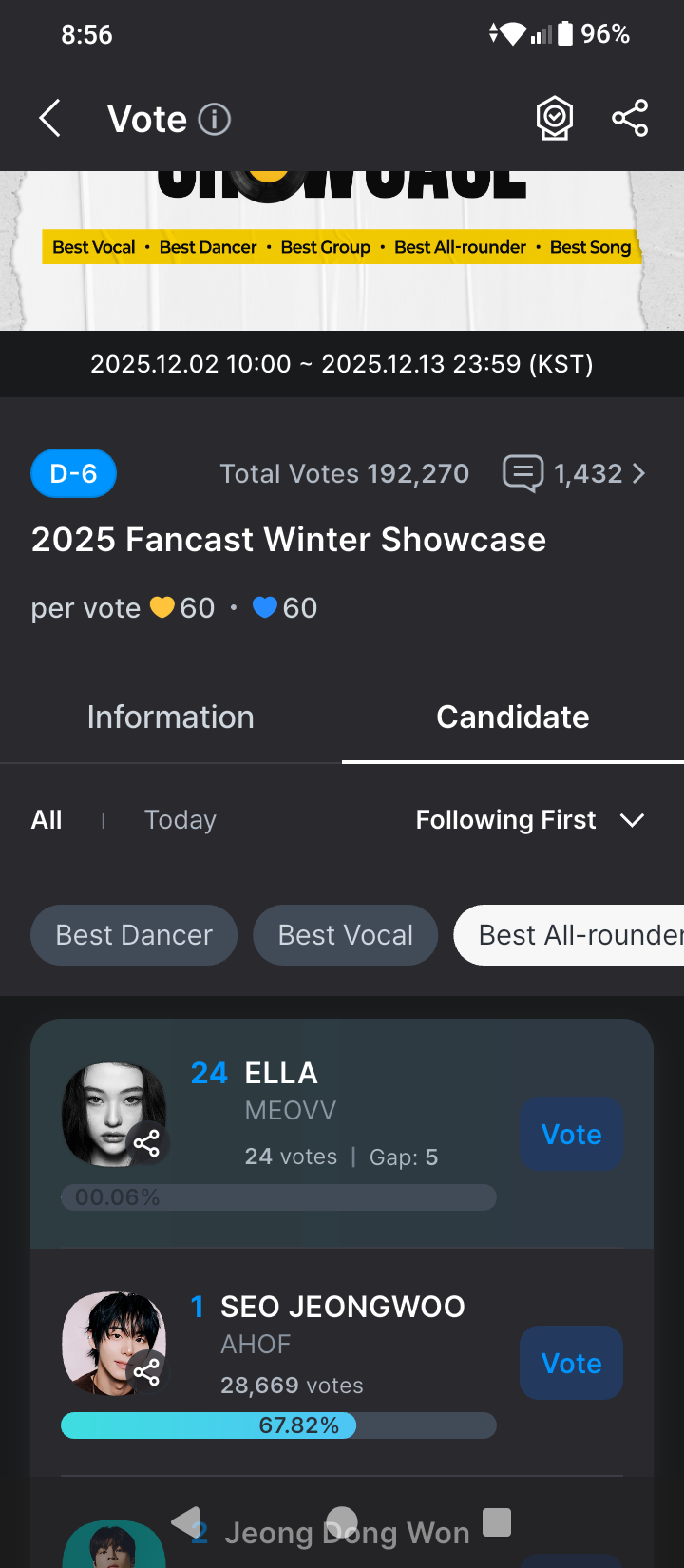 A heartfelt wallpaper shared by MEOVV's fans