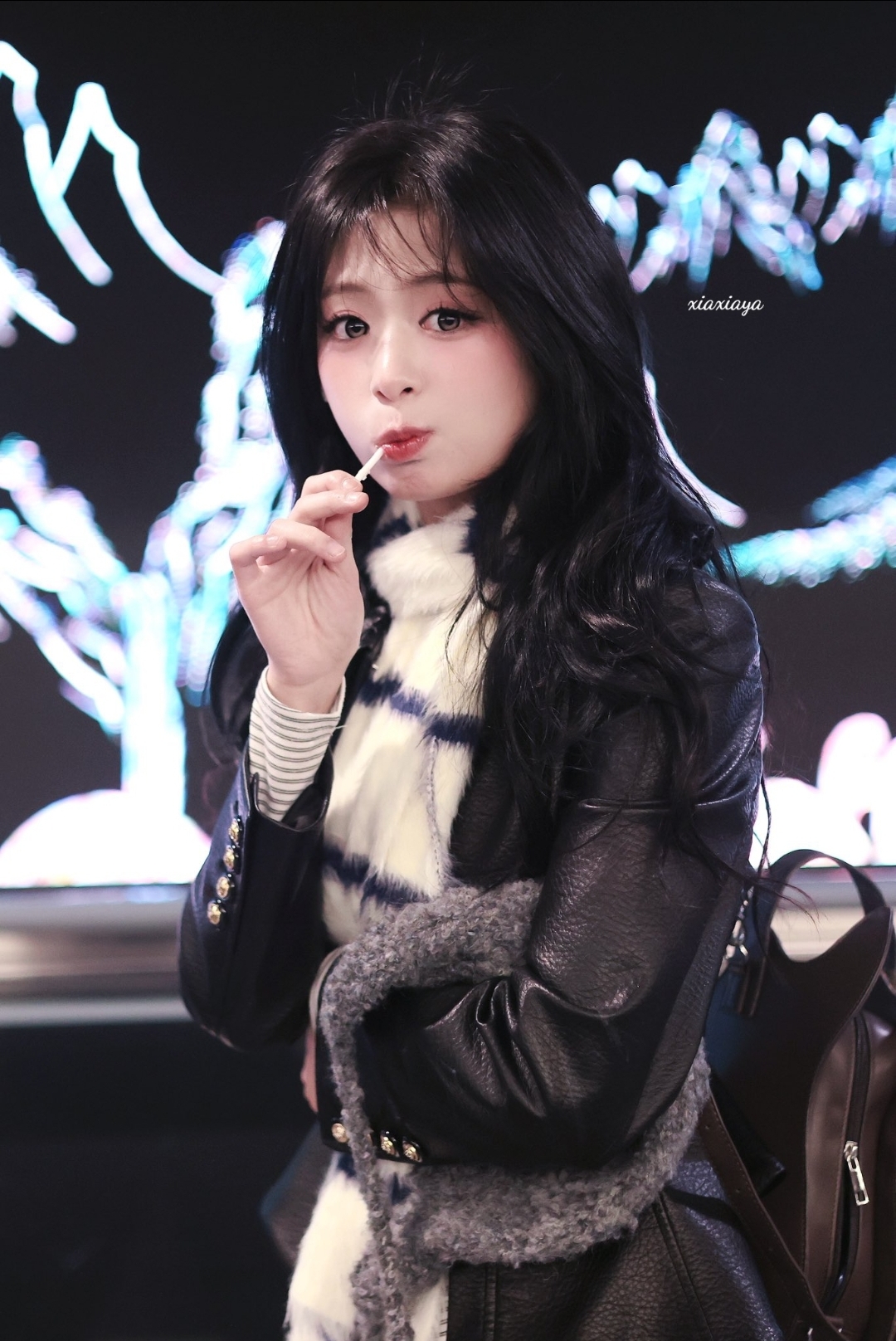 A moment captured by Ahyeon (BABYMONSTER)'s fan