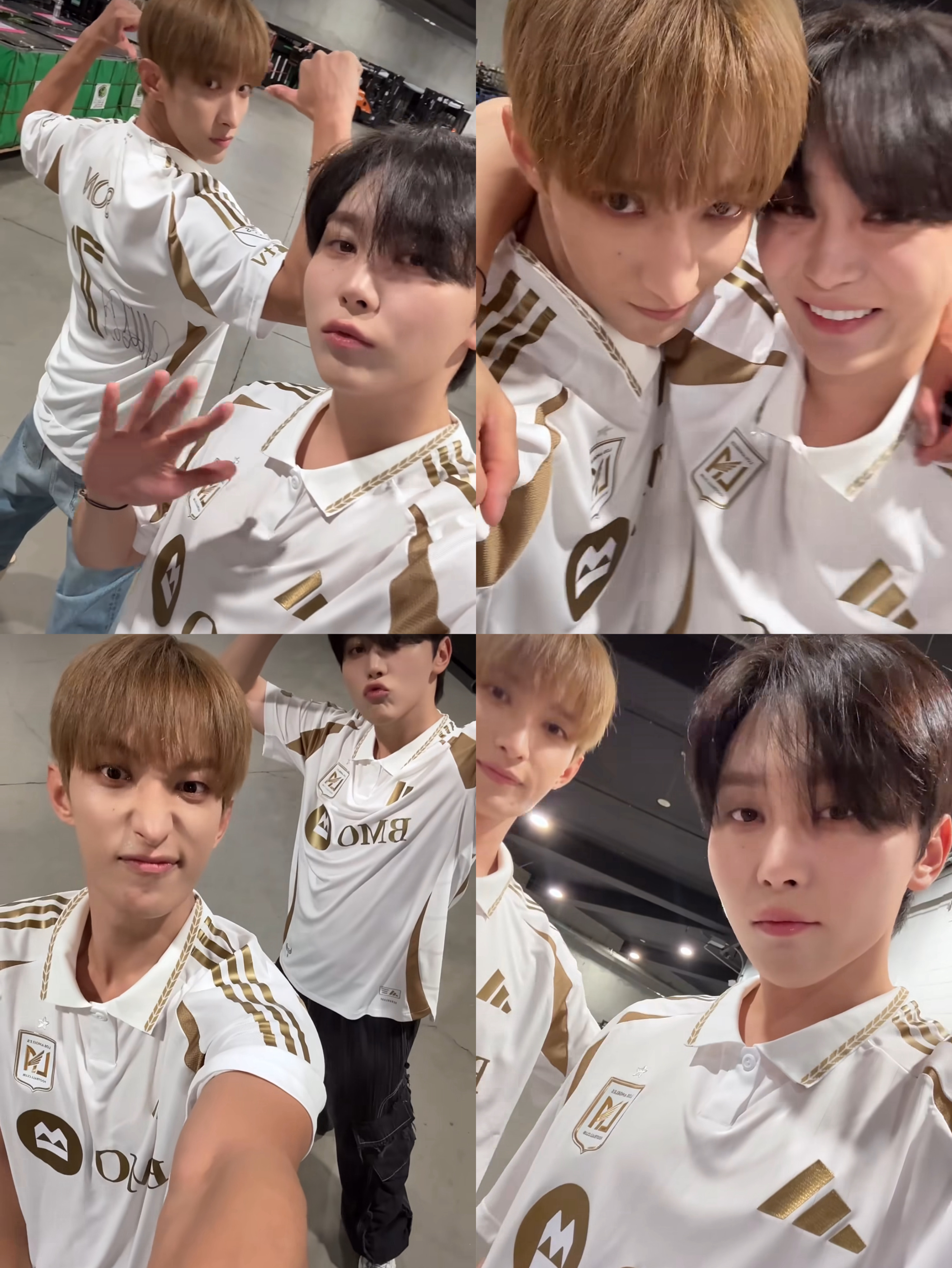 A moment captured by DK (SEVENTEEN)'s fan