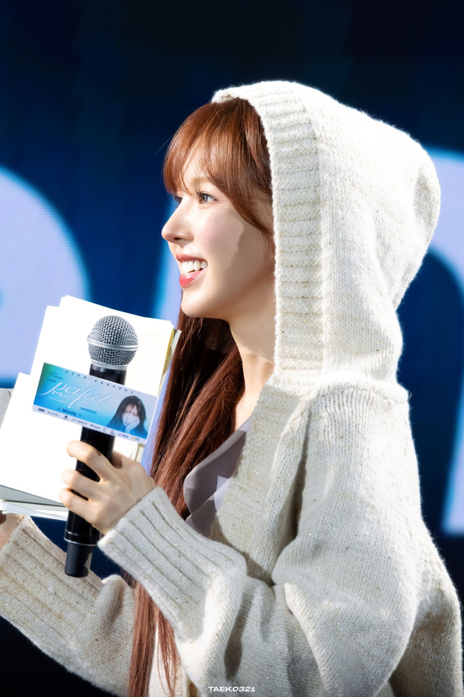 Recent activity shot of Wendy (Red Velvet)