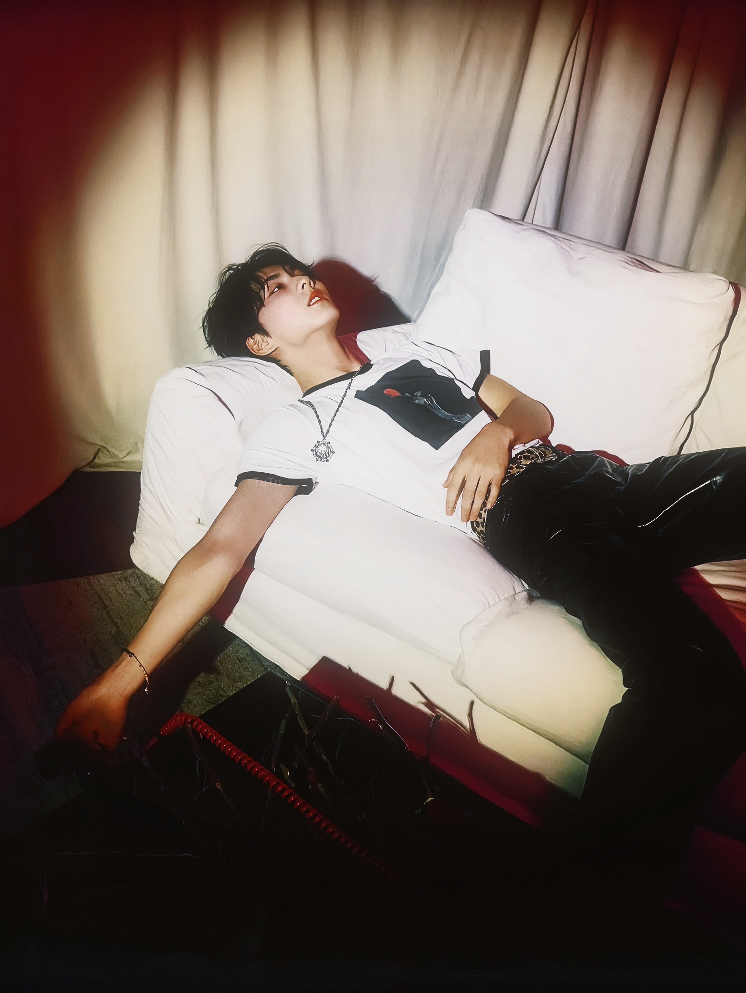 A moment captured by Jungwon (ENHYPEN)'s fan