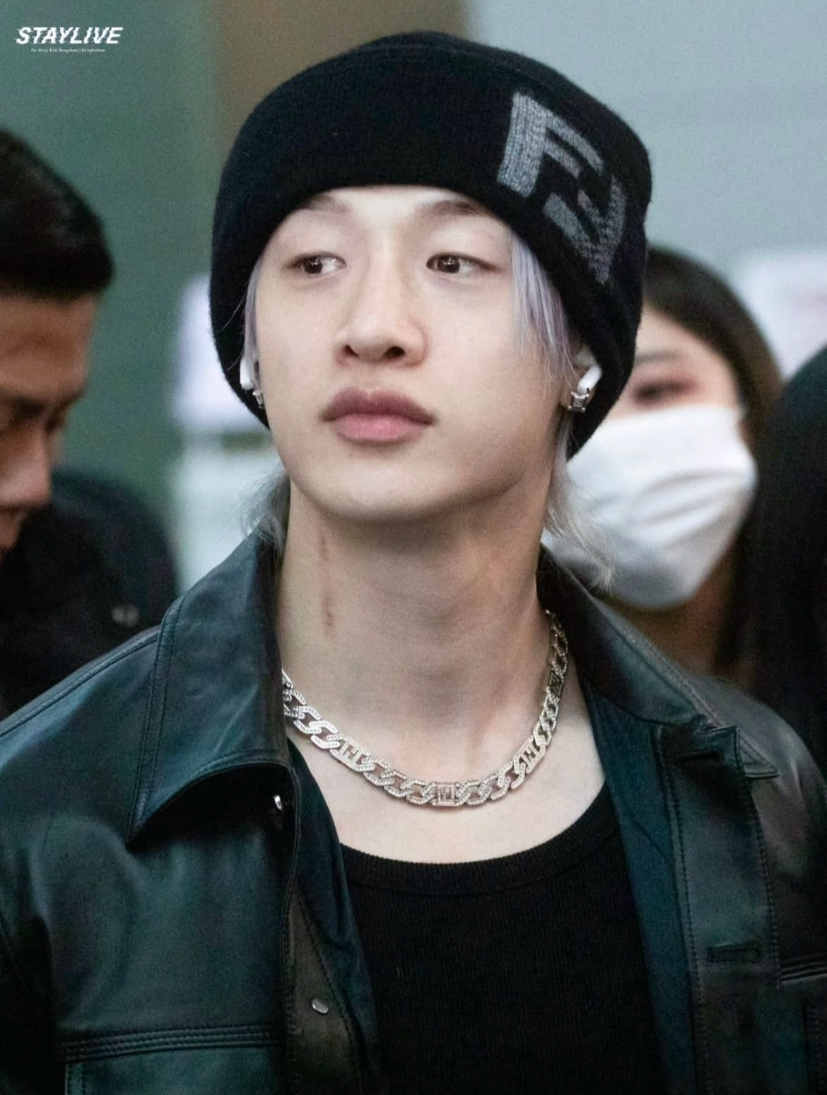 Recent activity shot of Bang Chan (Stray Kids)