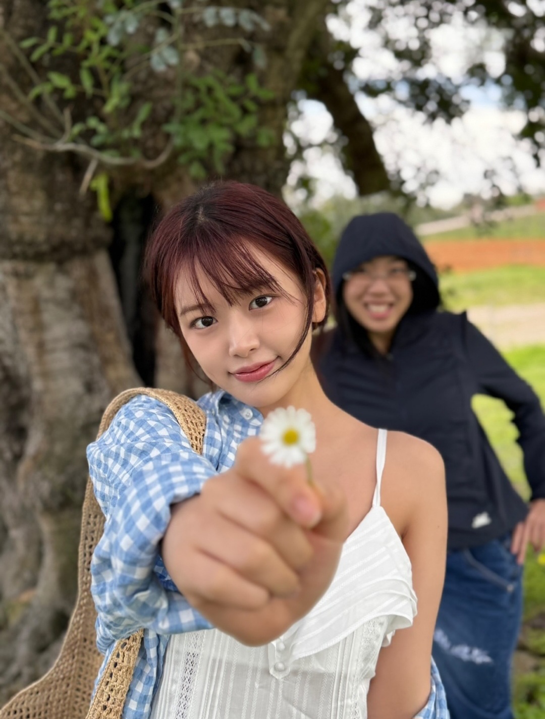 Behind-the-scenes cut of An Yujin (IVE)