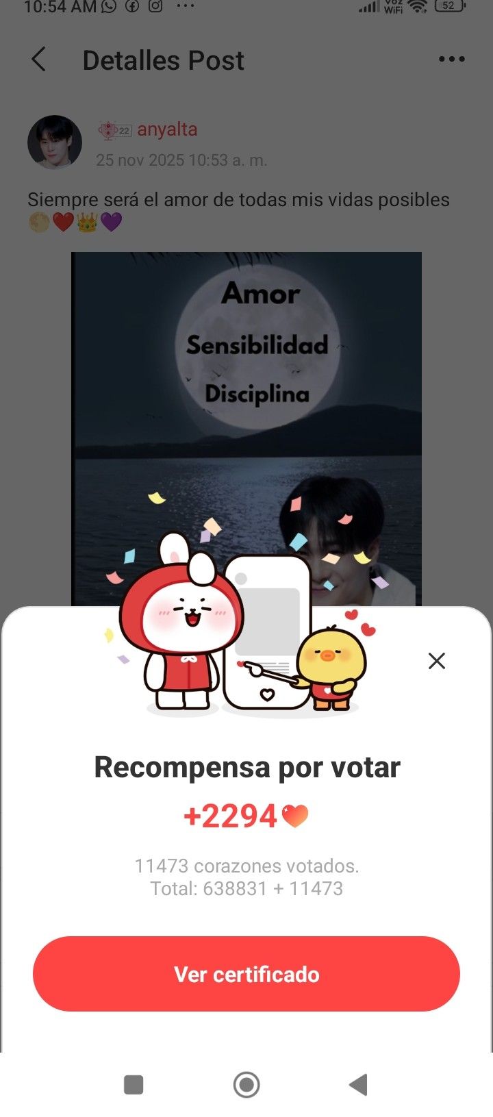 A moment captured by Moonbin (ASTRO)'s fan