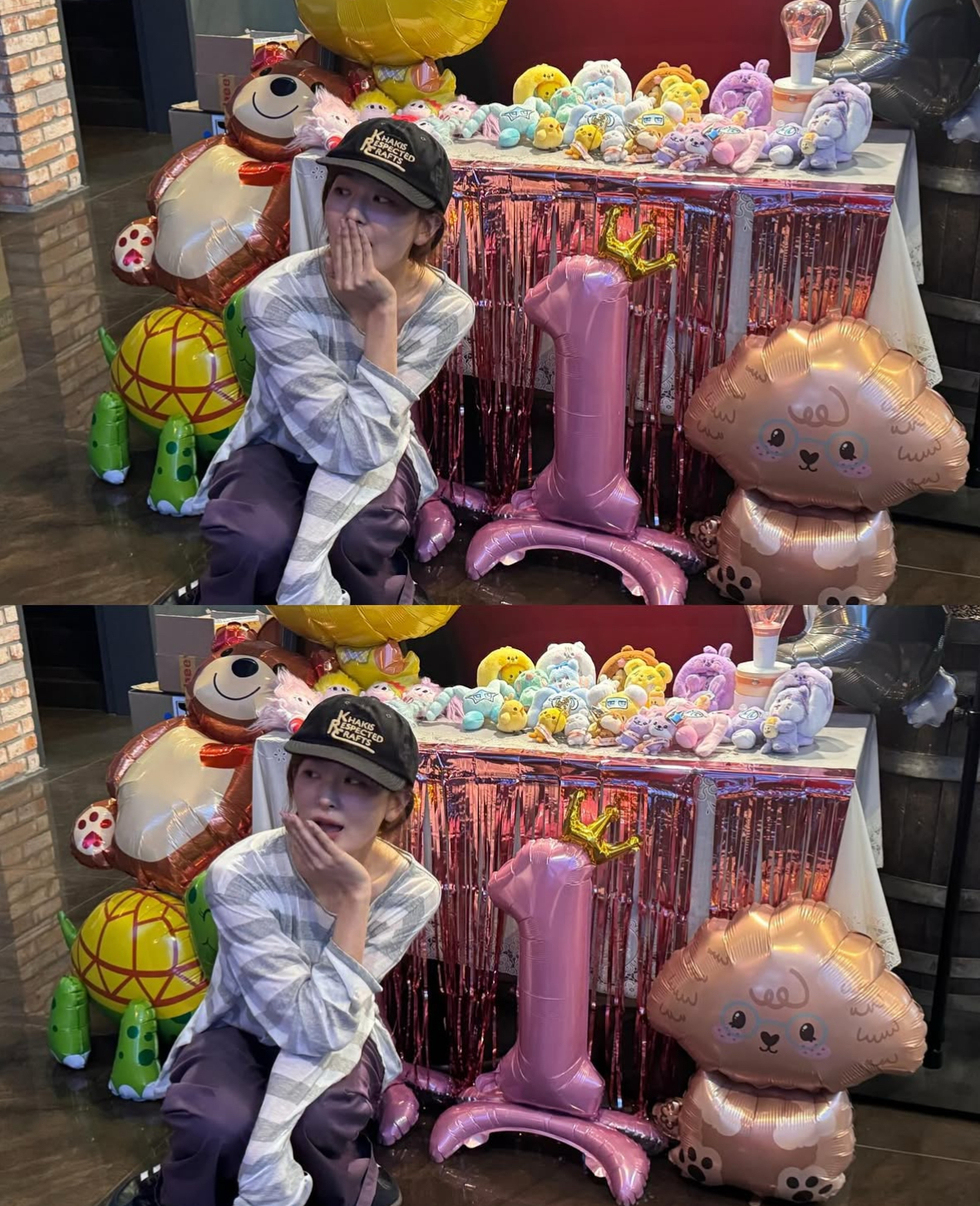 Recent activity shot of Seulgi (Red Velvet)