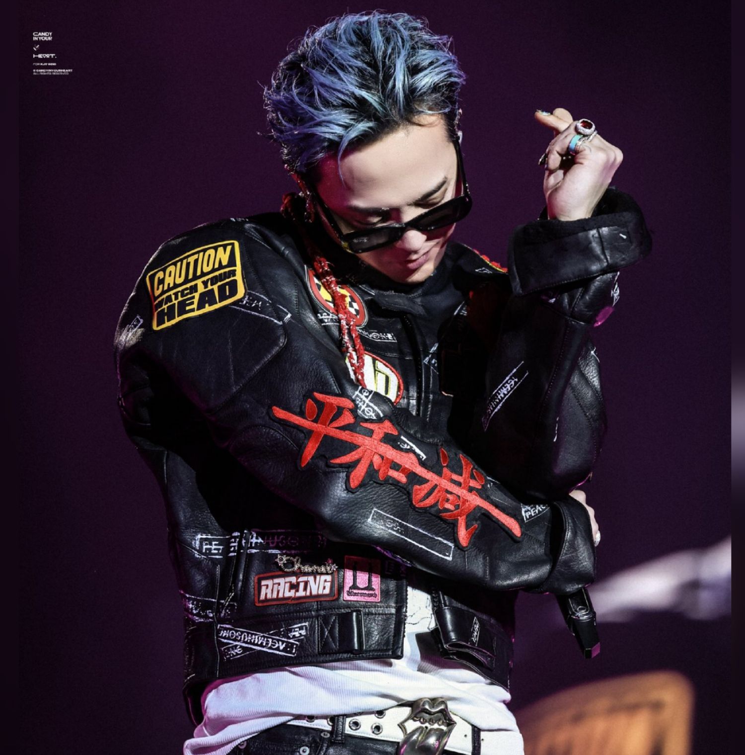 A moment captured by G-DRAGON (BIGBANG)'s fan
