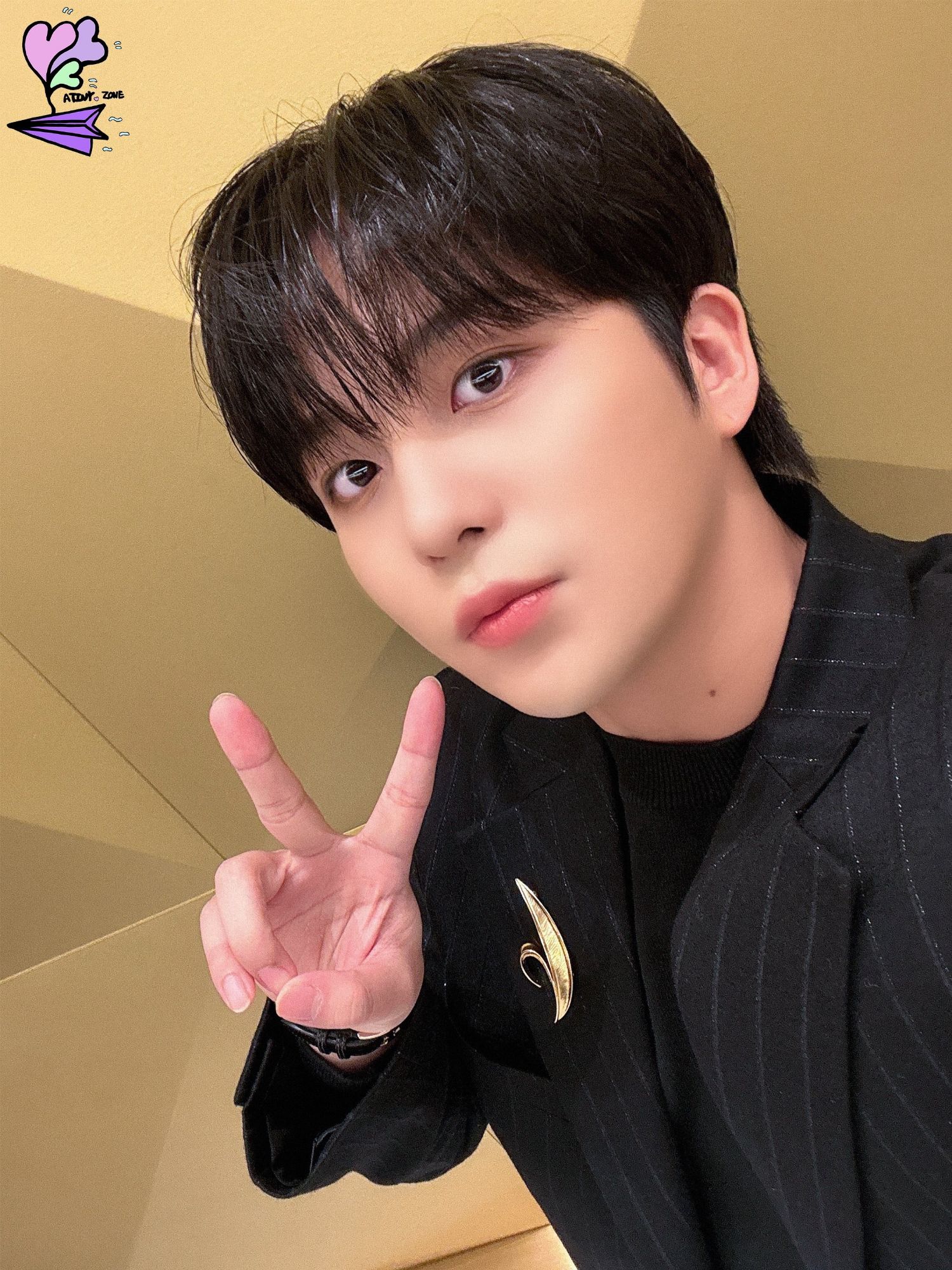 A moment captured by Jongho (ATEEZ)'s fan