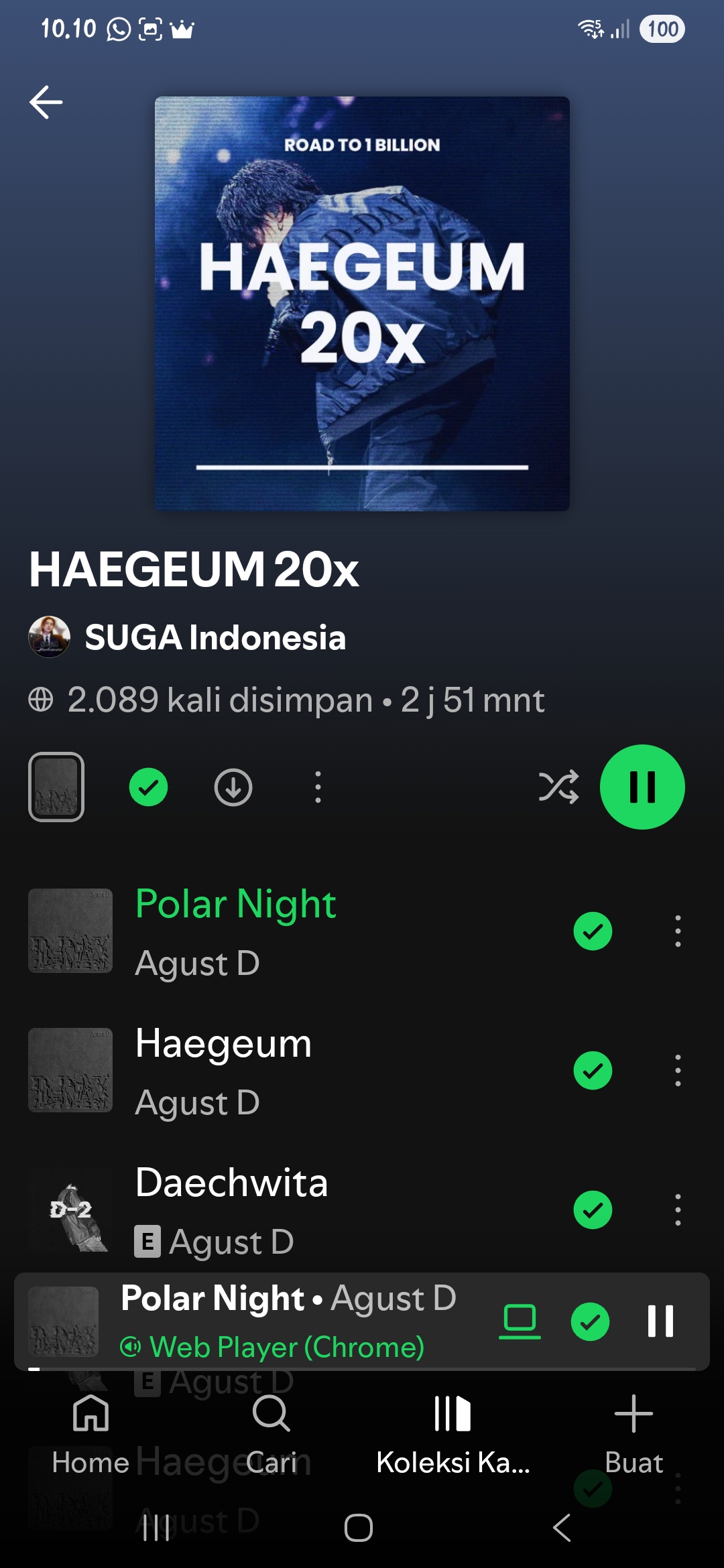 Fan-made special wallpaper for SUGA (BTS)