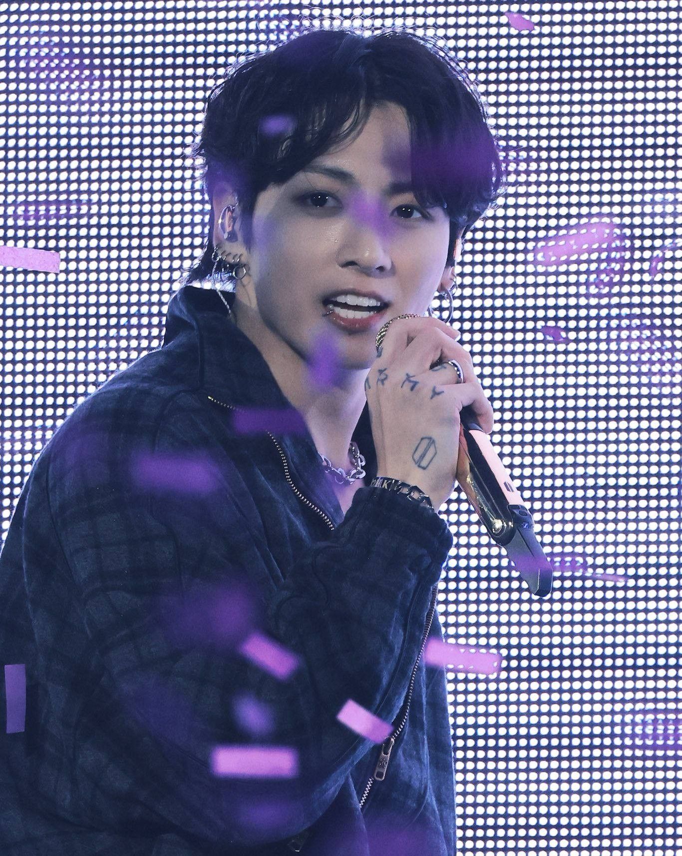 Recent activity shot of Jungkook (BTS)