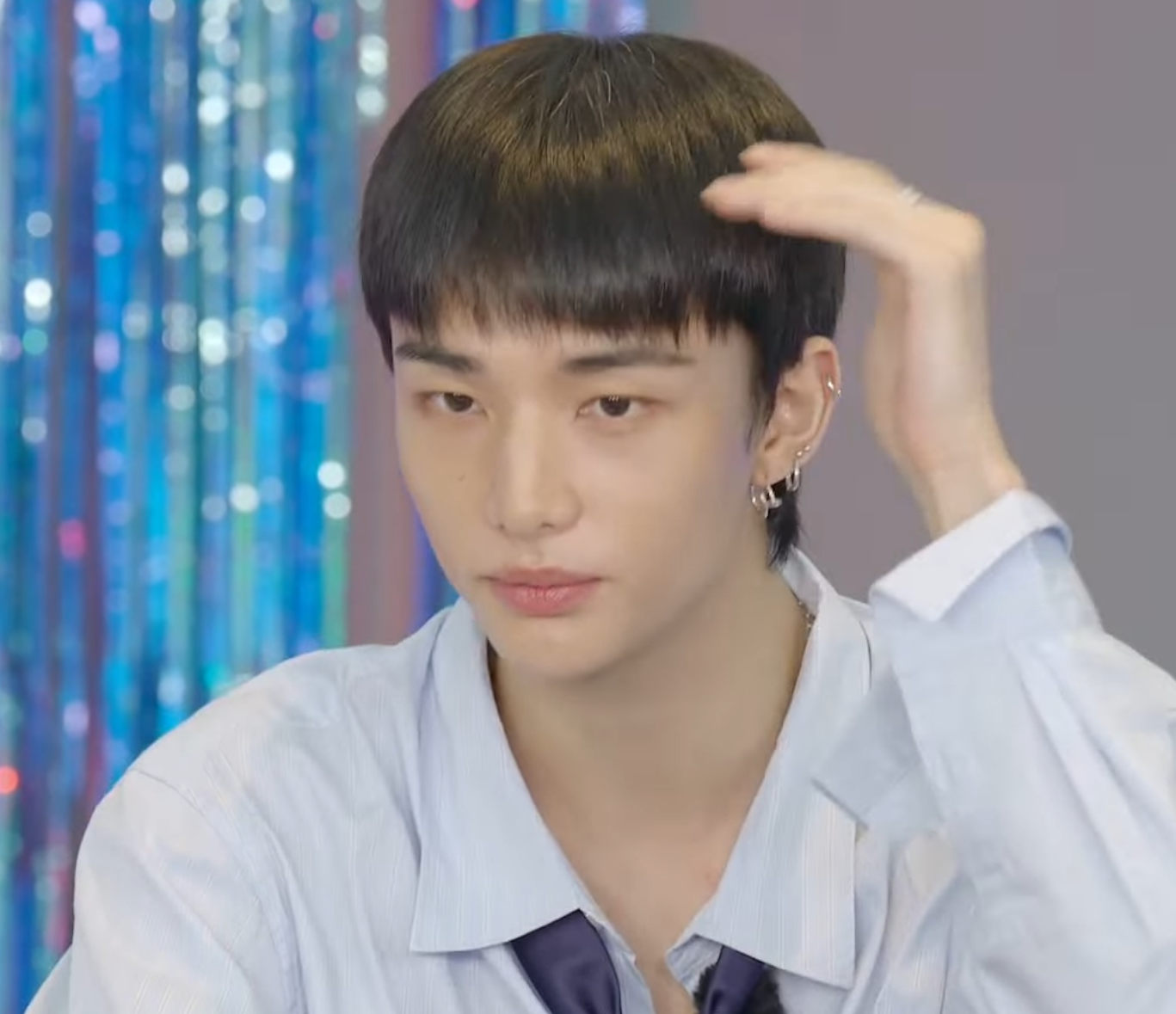 Potret di balik layar Hyunjin (Stray Kids)