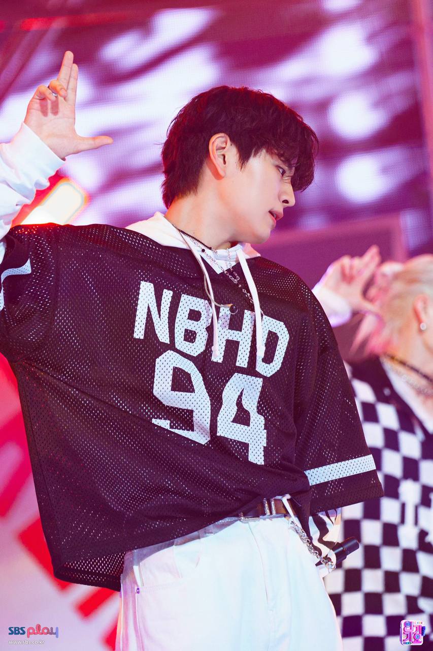 Recent activity shot of Seungmin (Stray Kids)