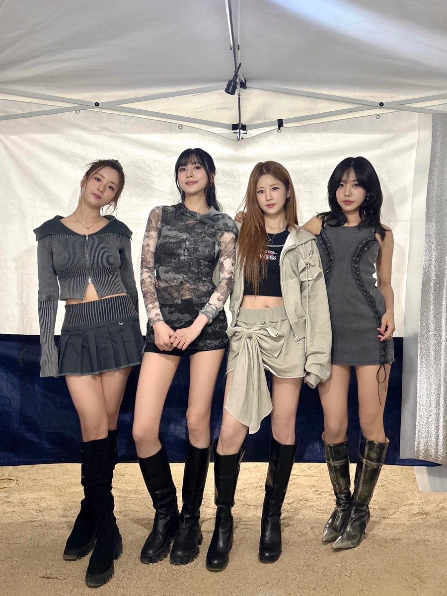A moment captured by Apink's fan