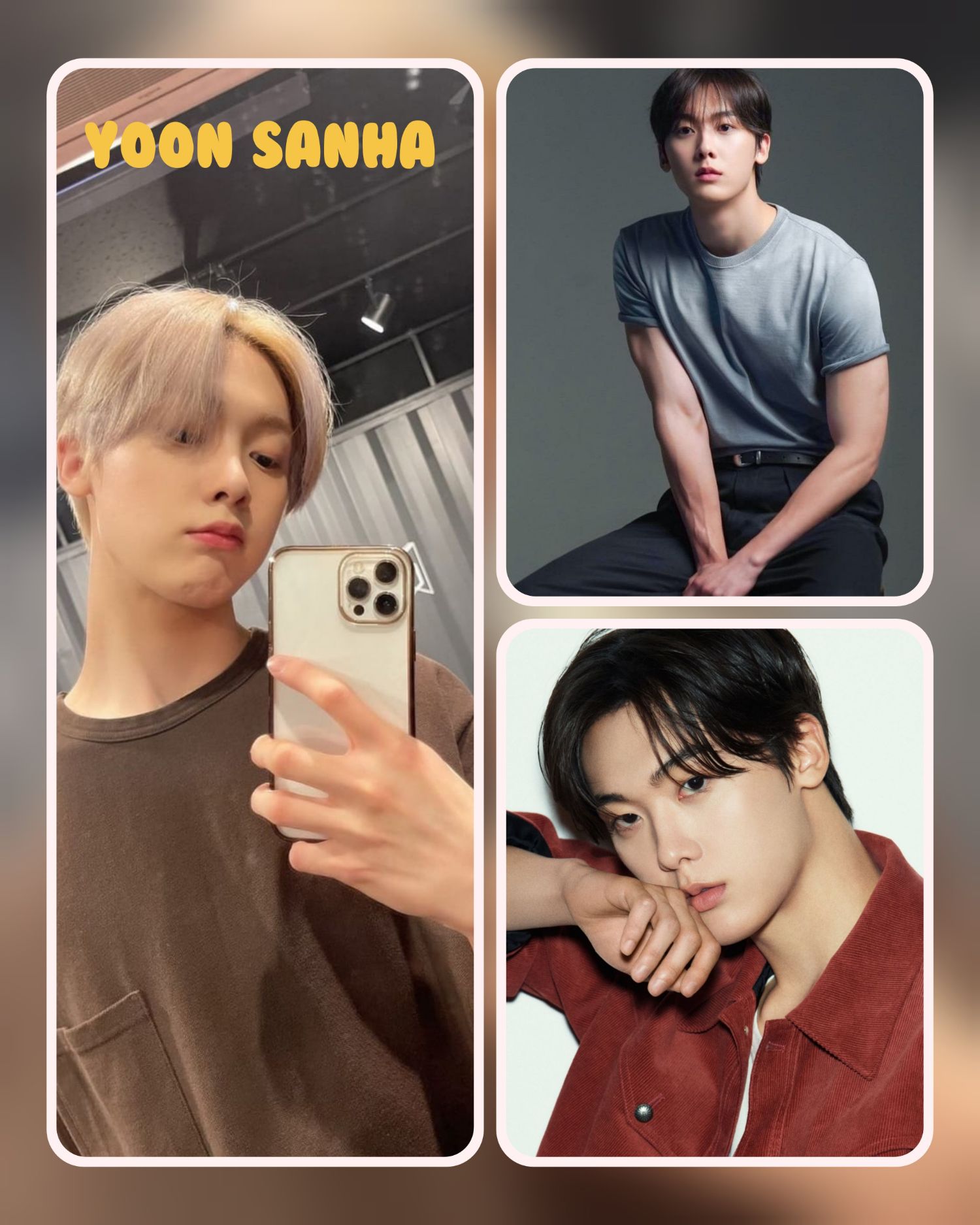 Recent activity shot of Sanha (ASTRO)