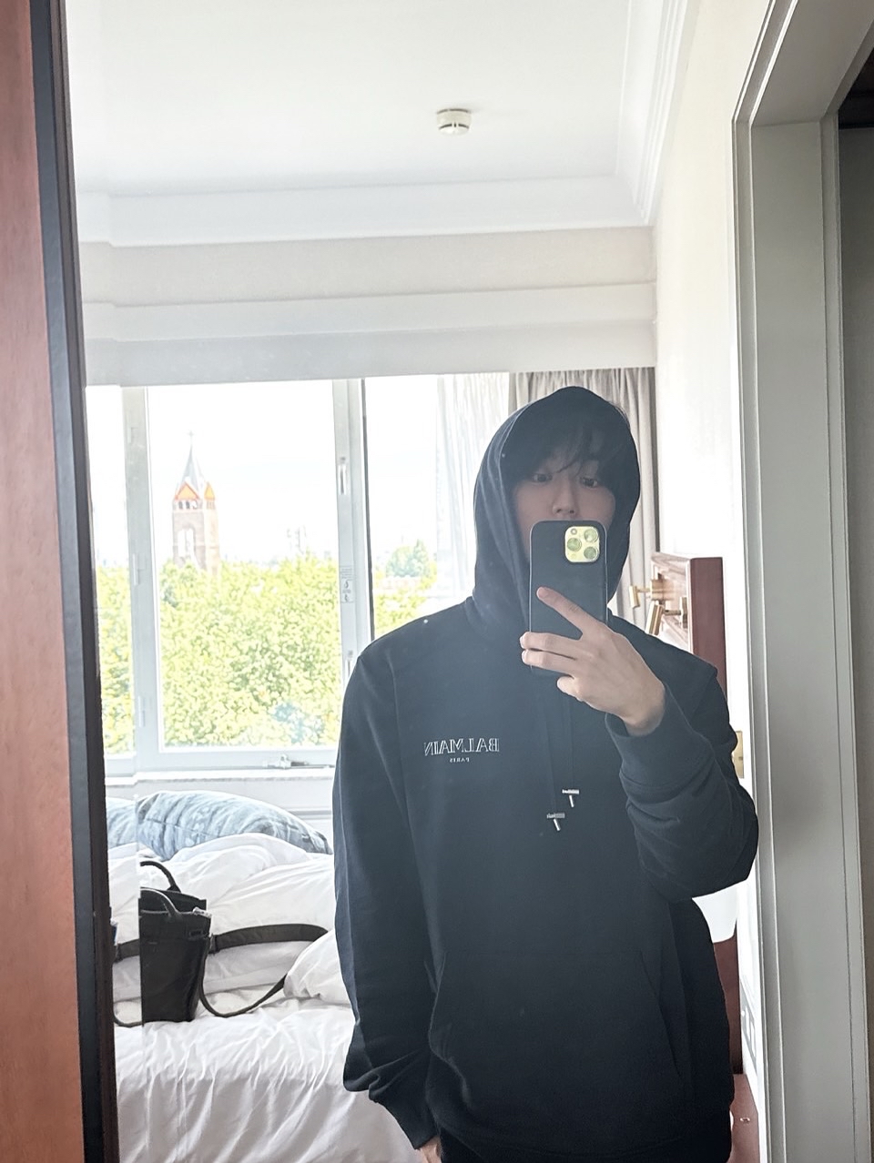 Recent activity shot of HAN (Stray Kids)