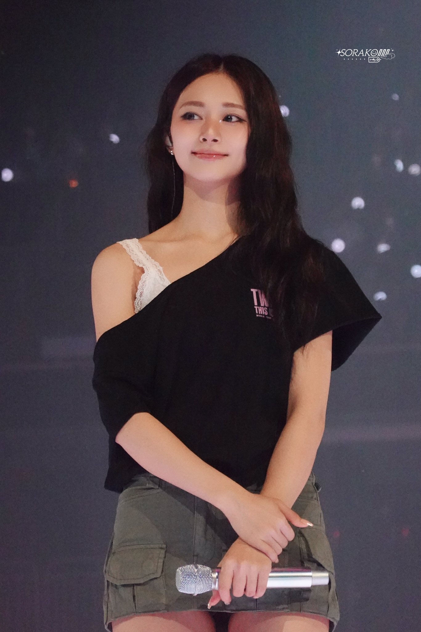 A moment captured by TWICE's fan