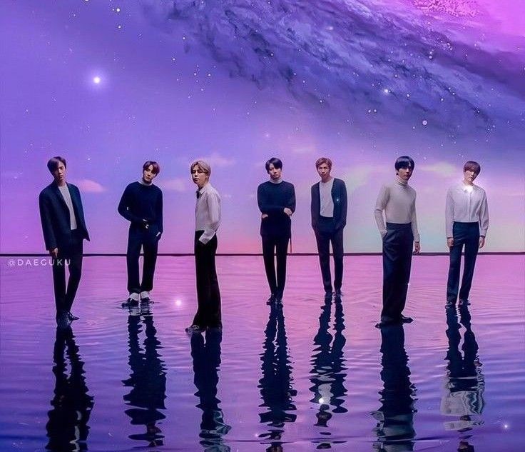 A moment captured by BTS's fan