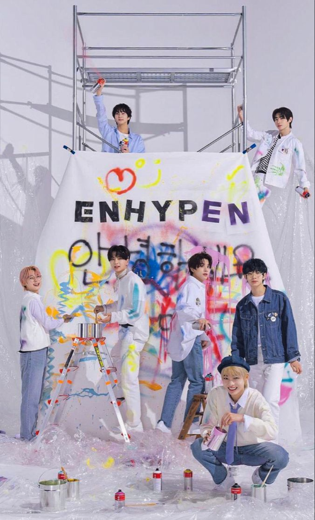 Momen yang diabadikan oleh penggemar ENHYPEN