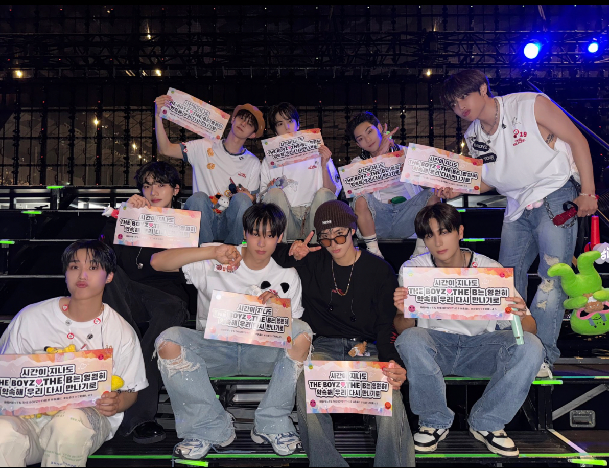 THE BOYZ粉丝拍下的瞬间