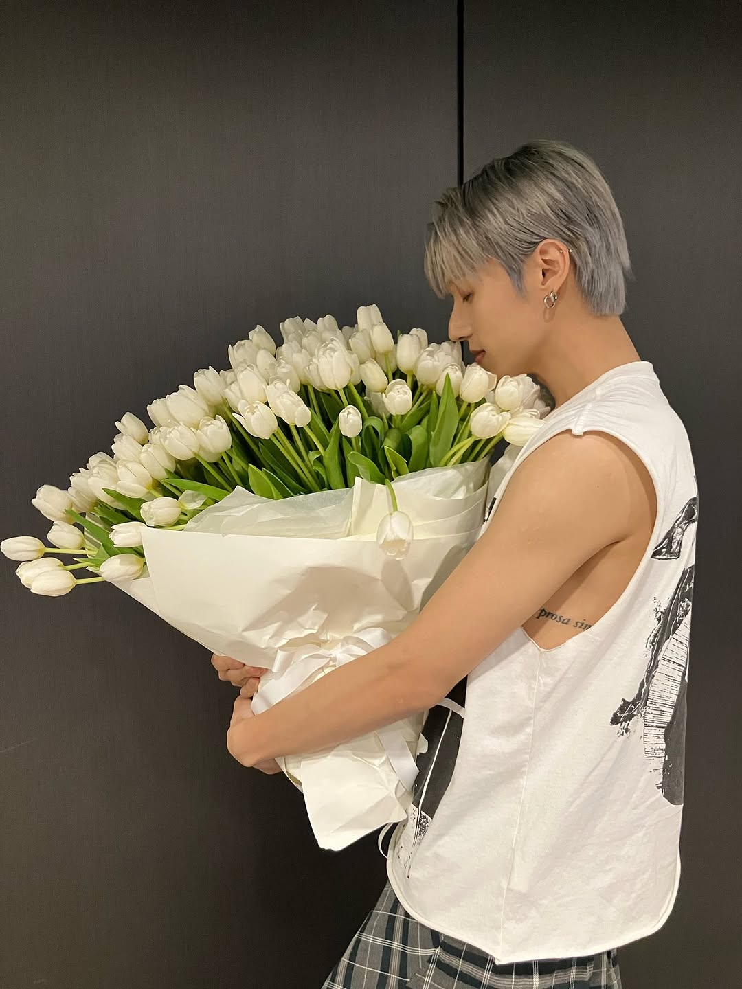 Recent activity shot of Wooyoung (ATEEZ)