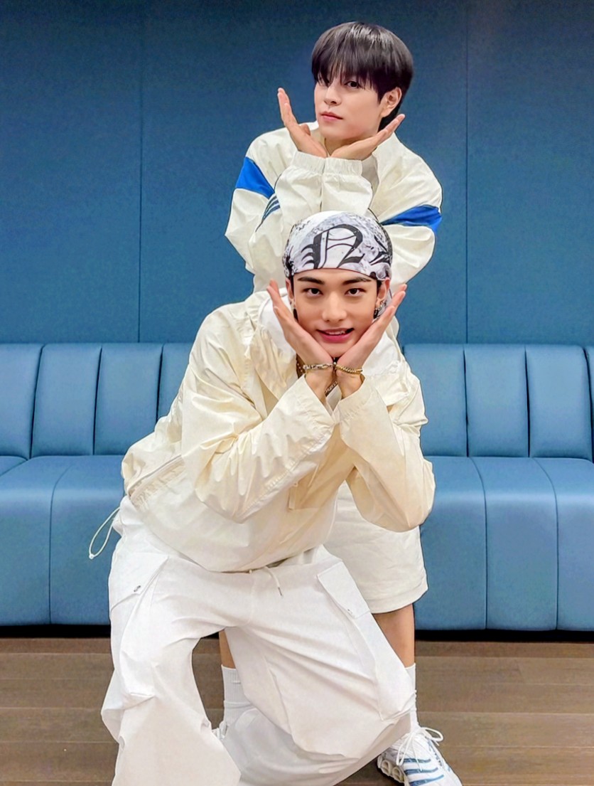 A moment captured by Seungmin (Stray Kids)'s fan