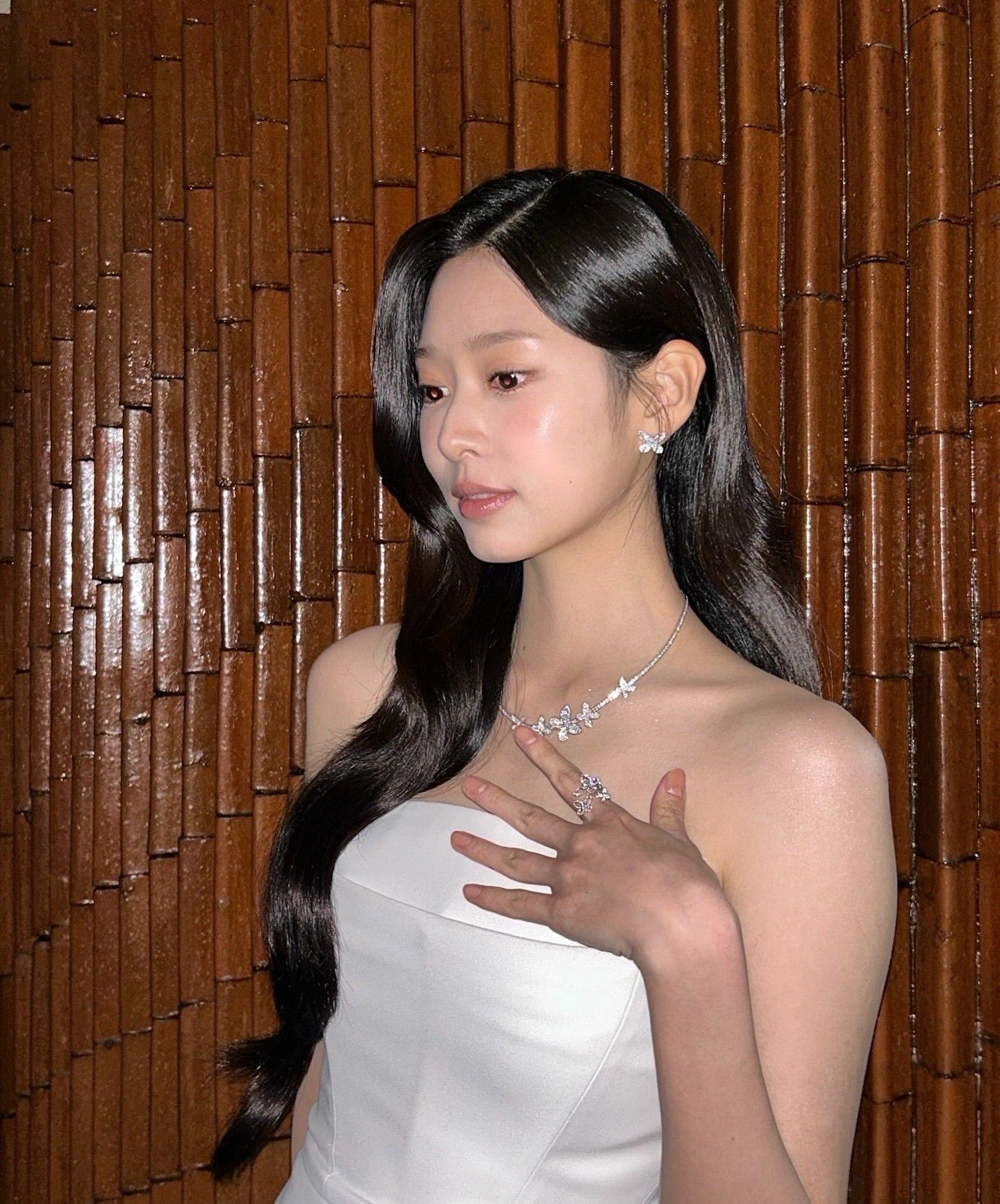 A moment captured by Kim Minju's fan