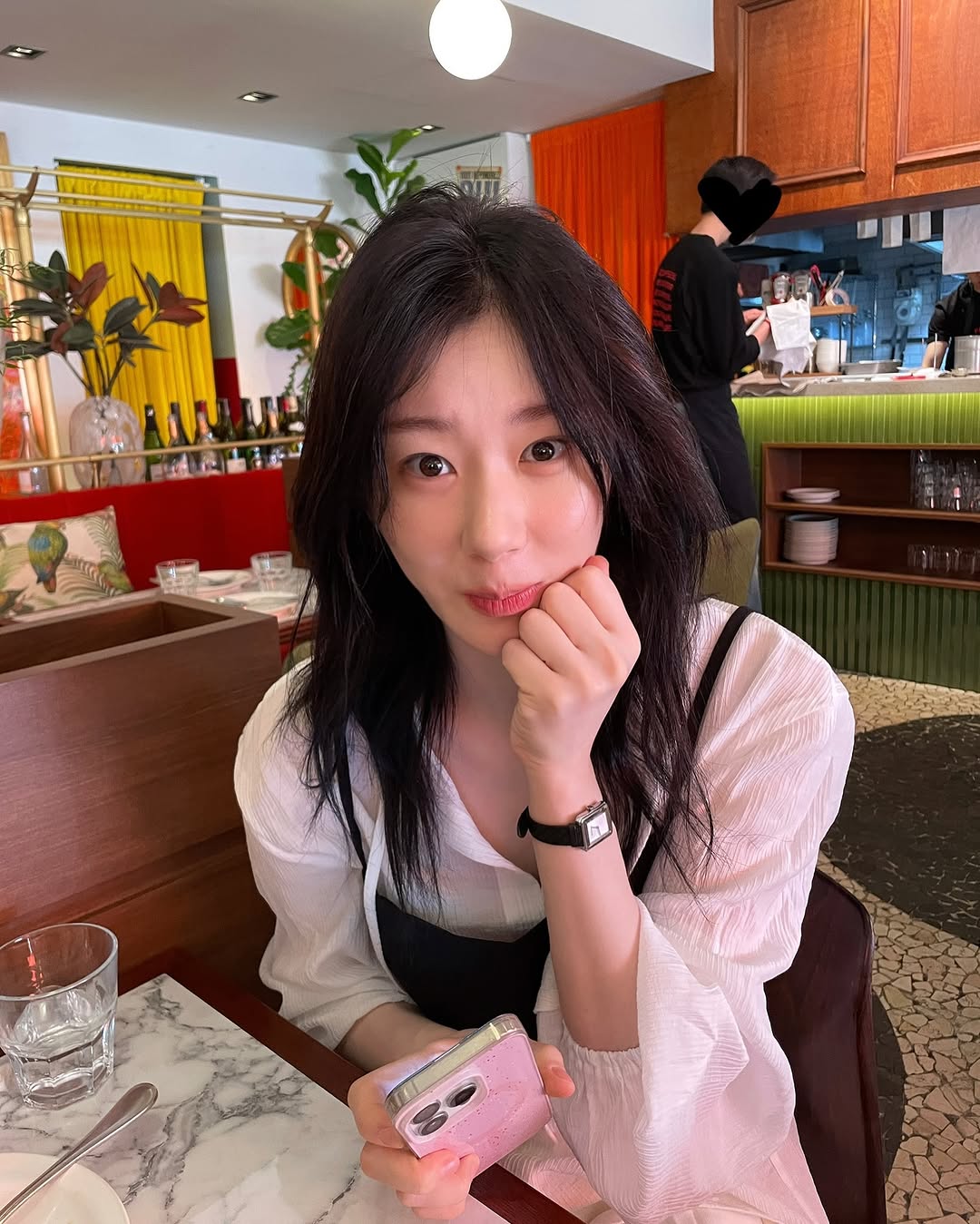 Recent activity shot of Chaeryeong (ITZY)