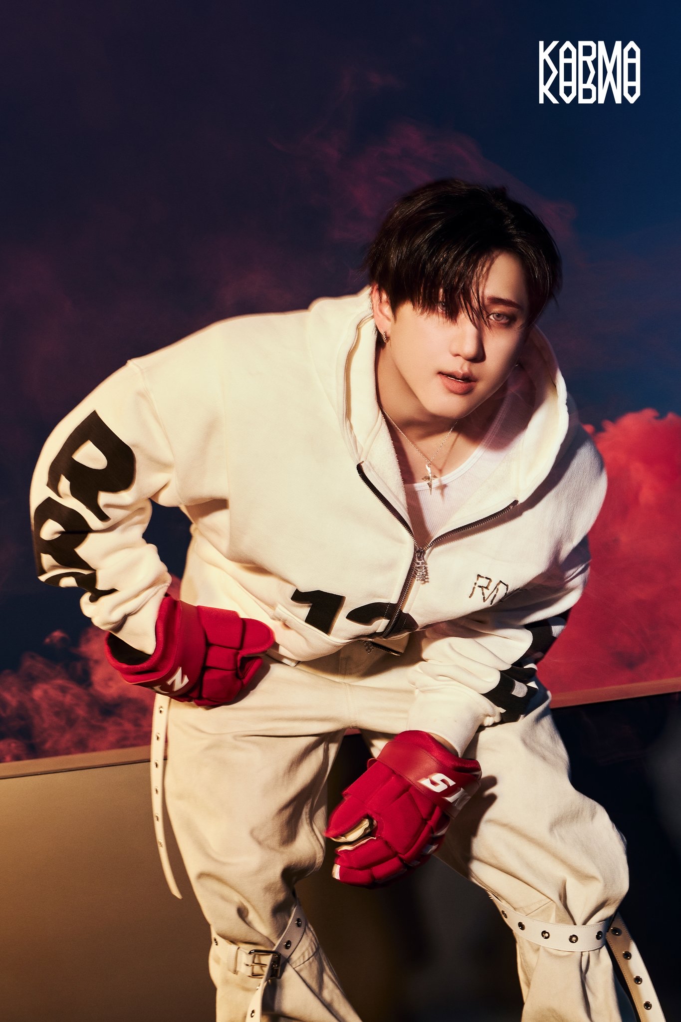 A moment captured by Changbin (Stray Kids)'s fan